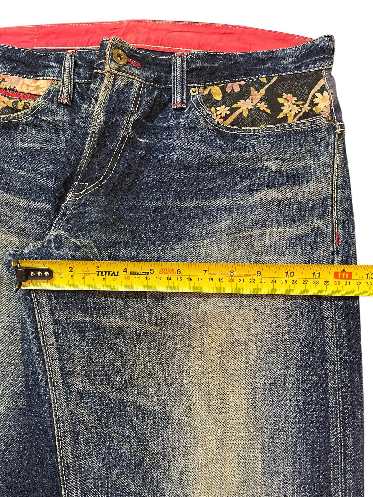 Eternal Vintage Japan Eternal Mud Thunder Wash Style Baggy Jeans Size US 36 / EU 52 - 15 Thumbnail