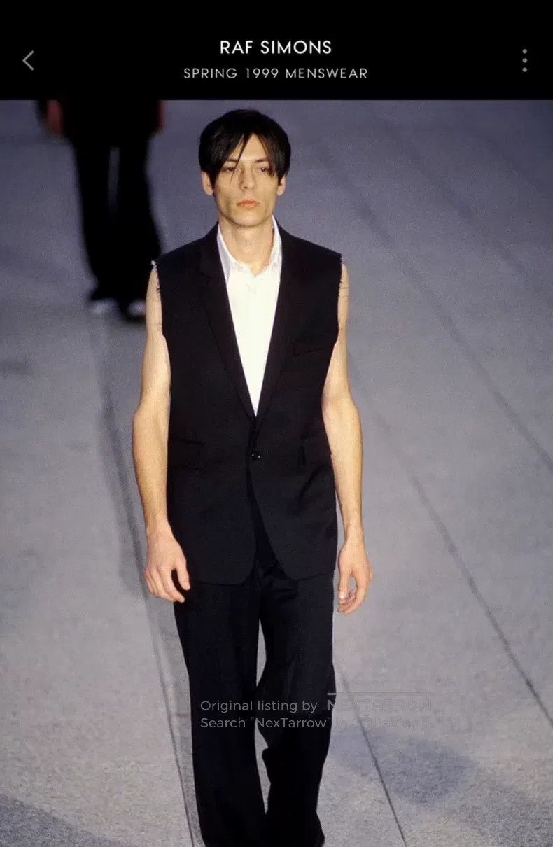 Raf Simons Raf Simons Sleeveless suit Size 48R - 9 Thumbnail