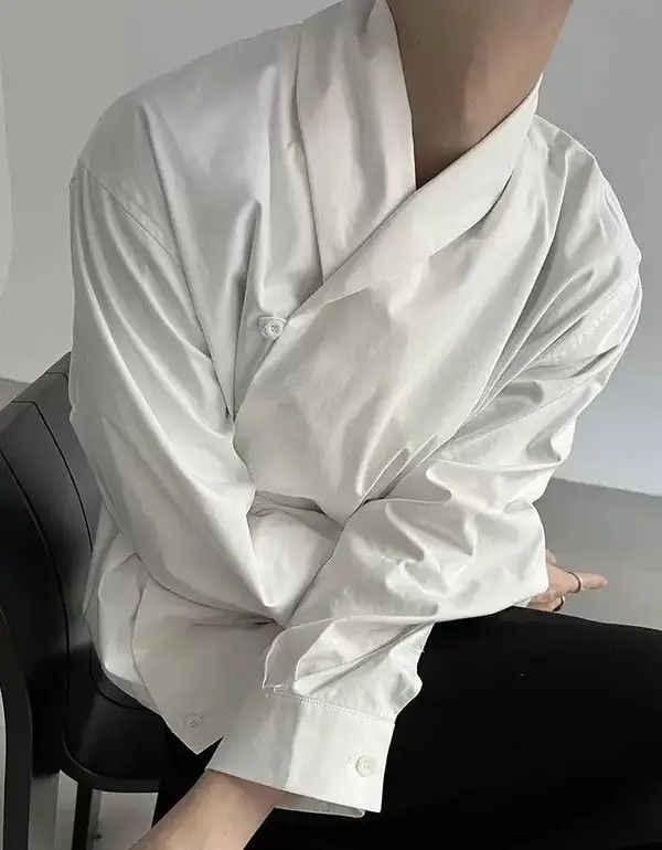 Japanese Brand dou Avant garde fashion retro wrap jacket aesthetic Size US XL / EU 56 / 4 - 7 Thumbnail