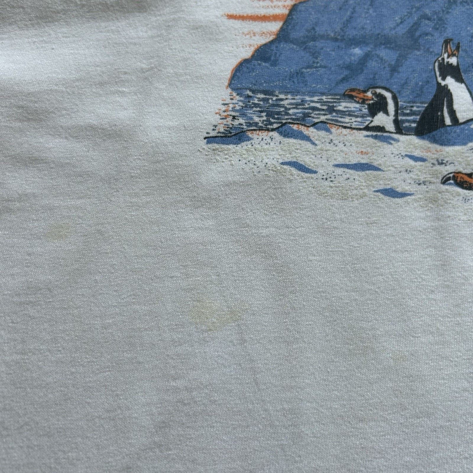 Anvil Vintage Penguins T Shirt XL 90s Animal Art 1995 Zoo Graphic Size US XL / EU 56 / 4 - 9 Thumbnail
