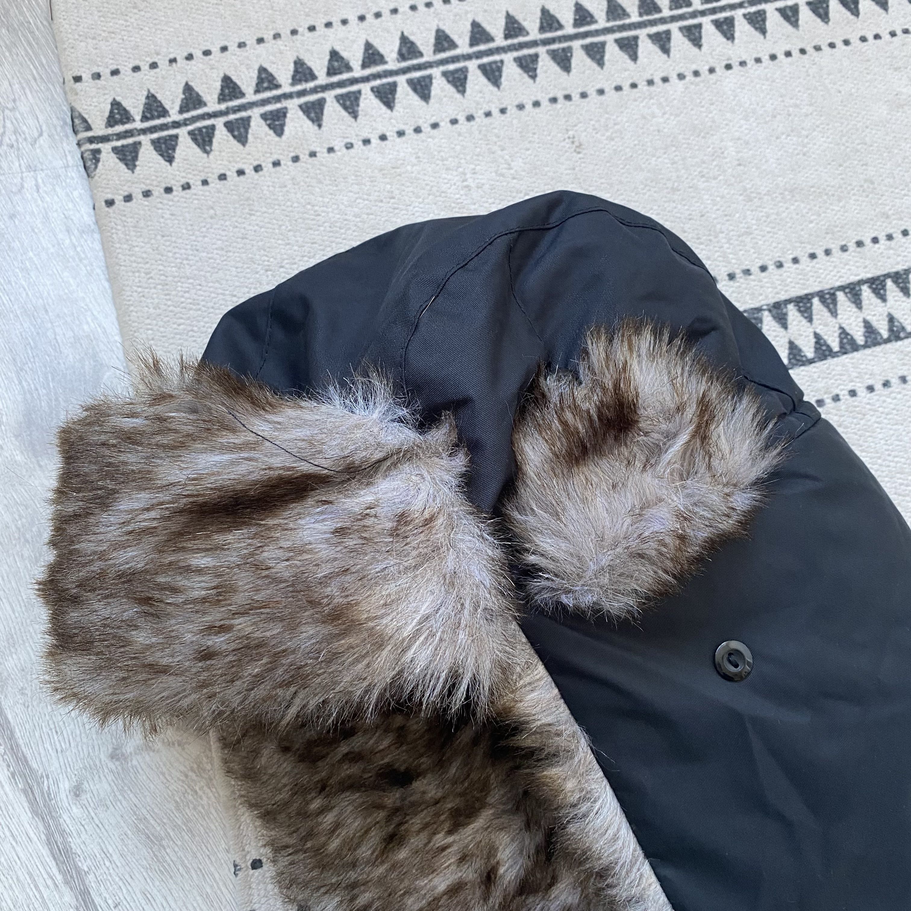 If Six Was Nine Vintage 90s StyleTrapper Fur Ushanka Winter Hat Y2k Size ONE SIZE - 4 Thumbnail