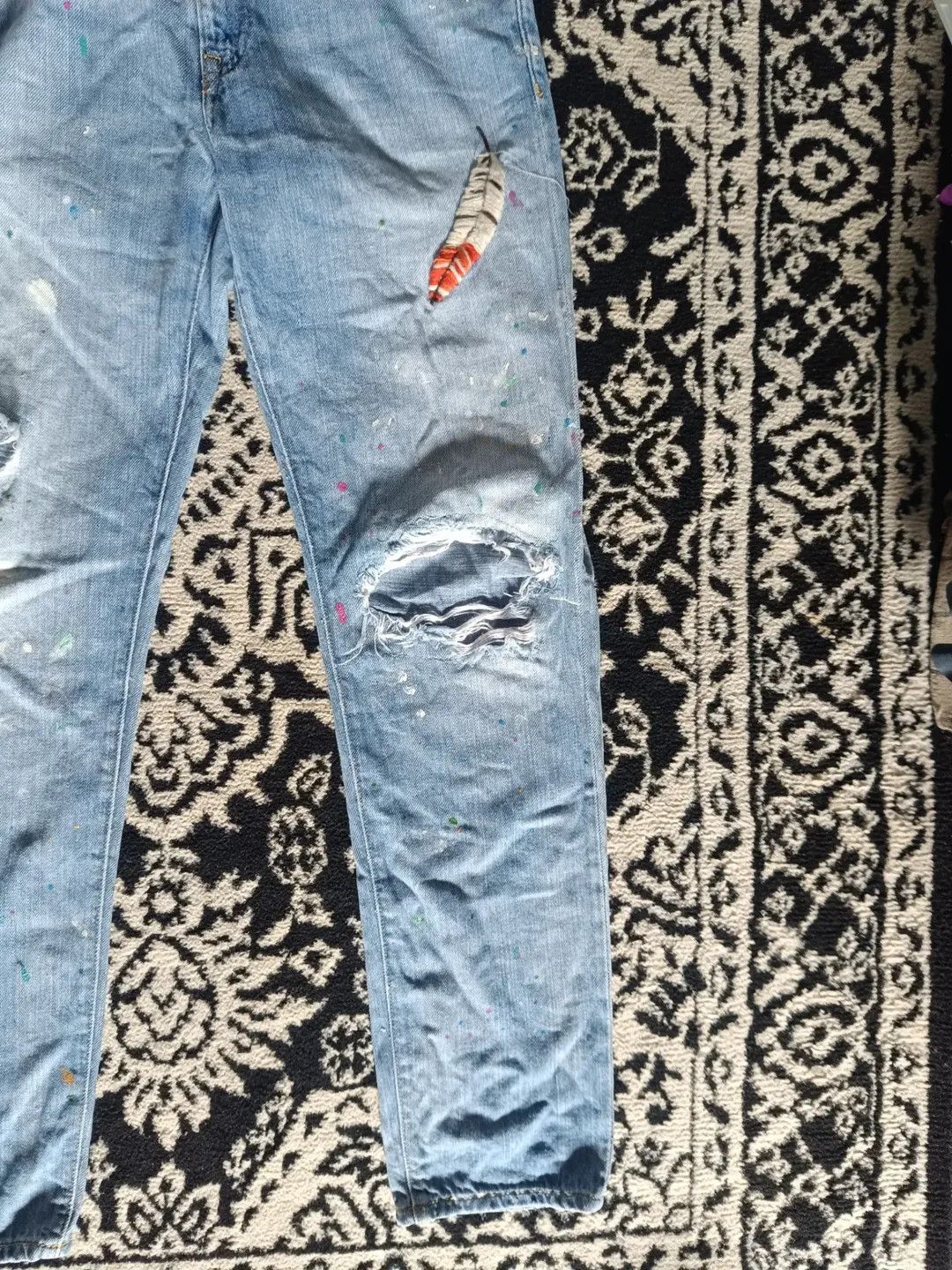 Polo Ralph Lauren Polo Splash Ink Jeans Size US 31 - 7 Thumbnail