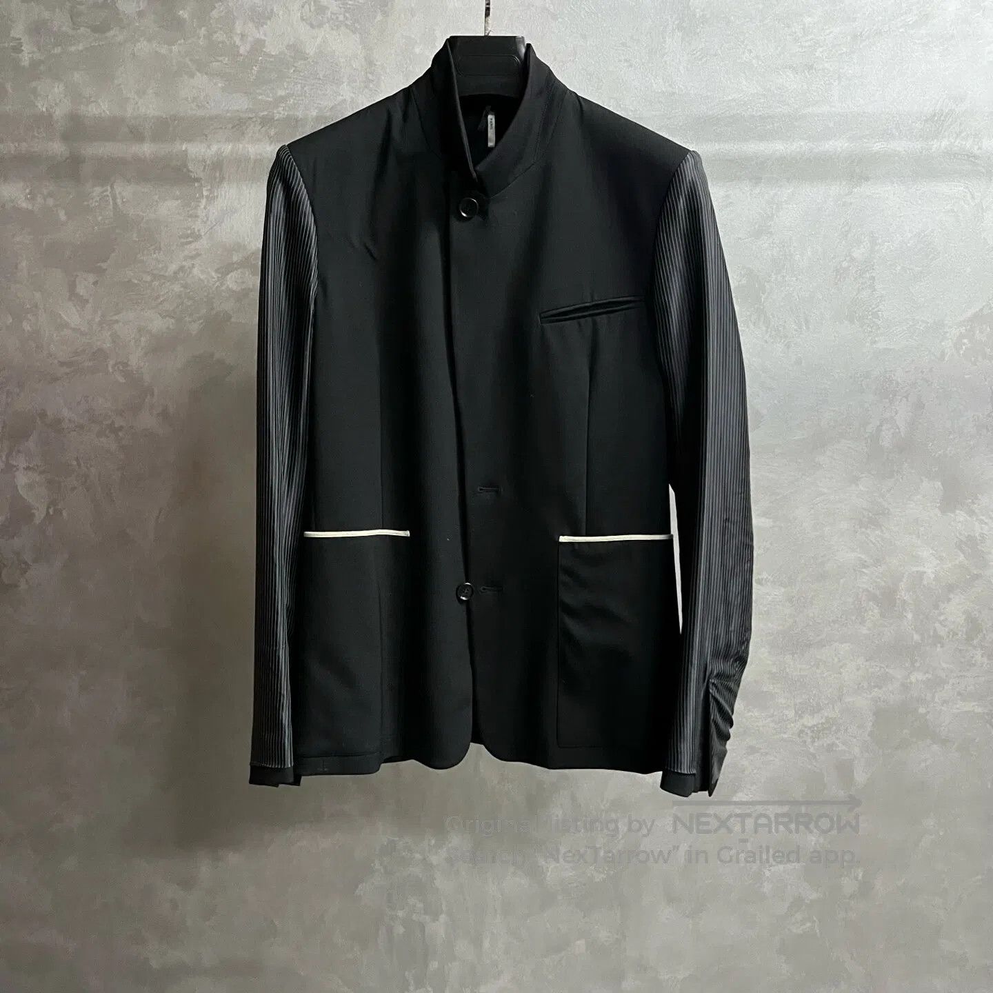Dior Dior Spliced material trim for Blazer jackets and outerwea Size 46R - 1 Thumbnail