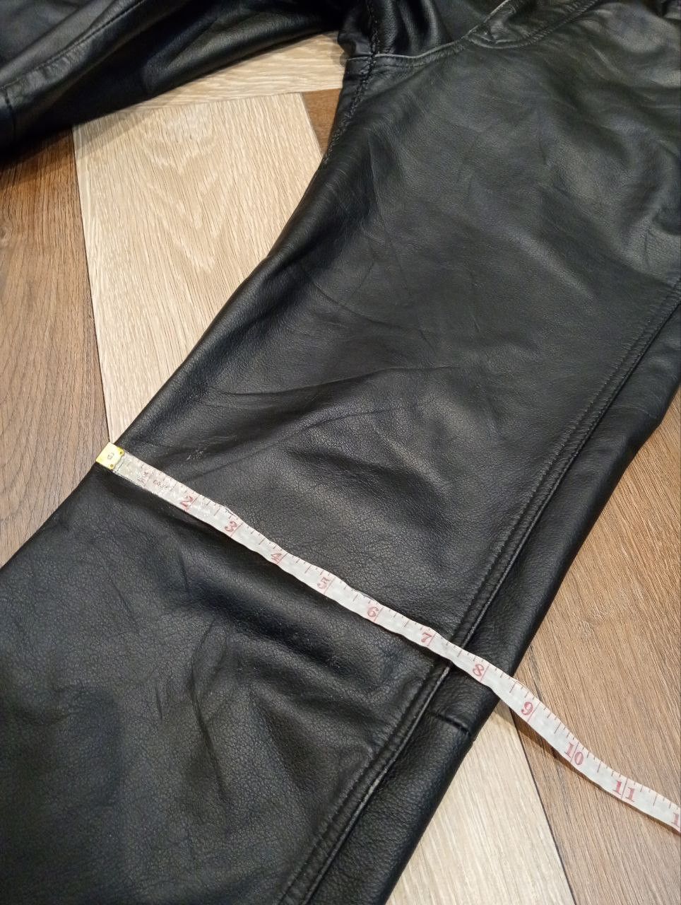 Leather JAPANESE BLACK LEATHER PANTS Size US 29 - 22 Thumbnail