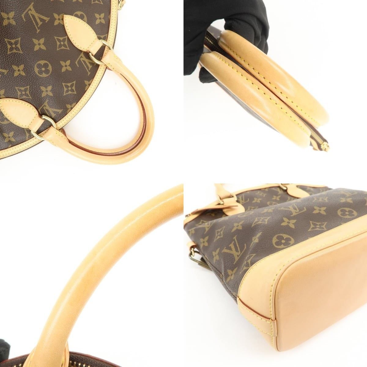 Louis Vuitton Louis Vuitton Monogram Lockit Satchel Brown Size ONE SIZE - 4 Thumbnail