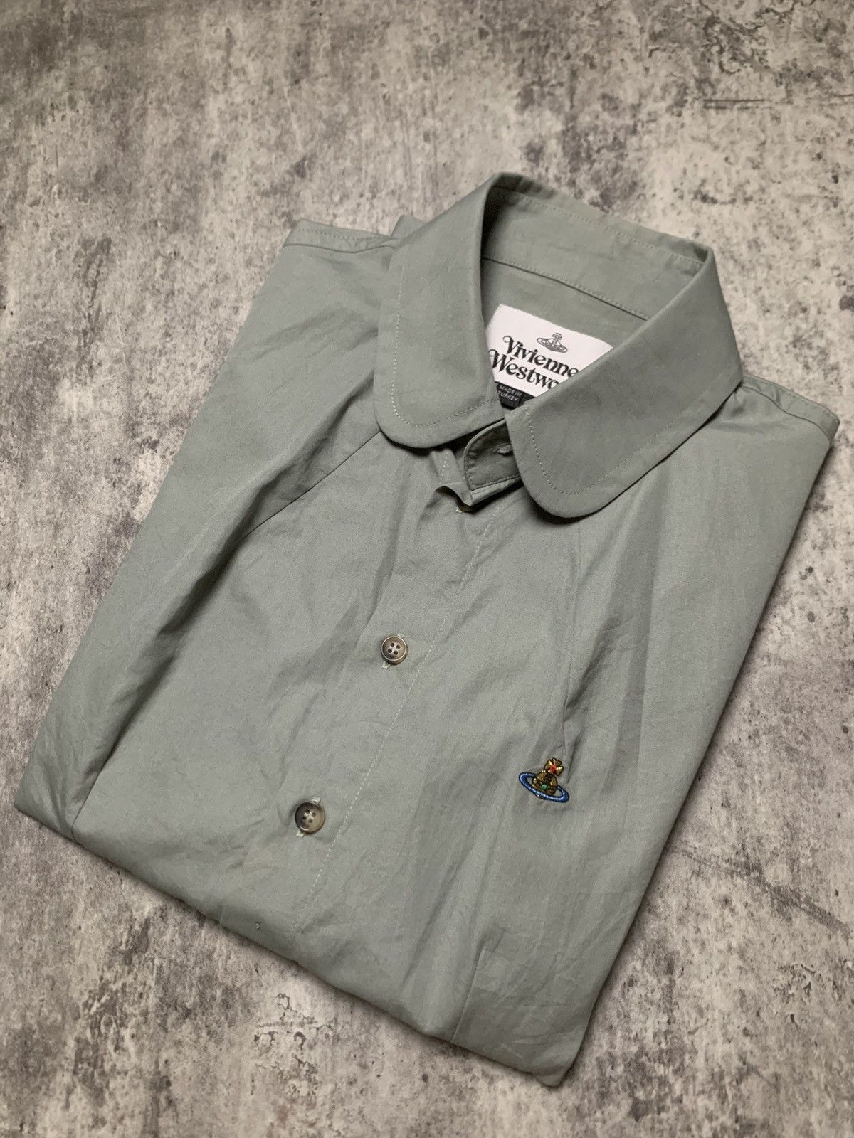 Vivienne Westwood Sage Green Vivienne Westwood Button Up Size M / US 6-8 / IT 42-44 - 2 Thumbnail