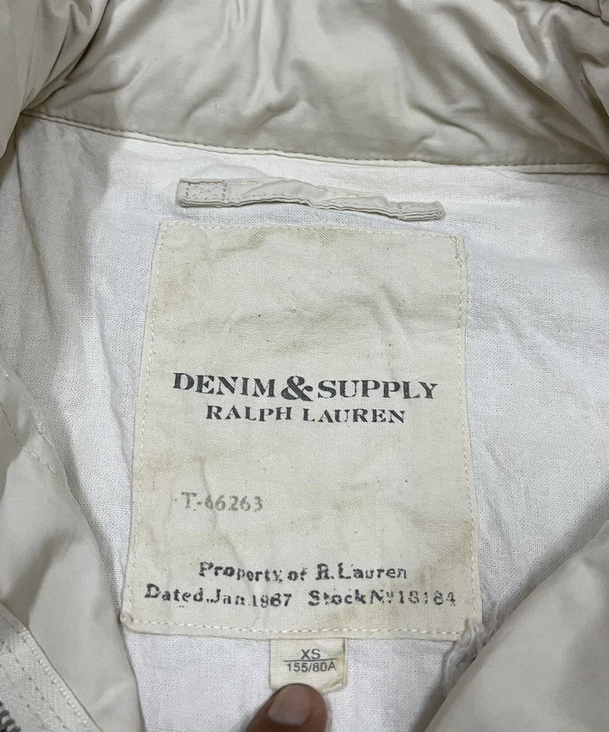 Polo Ralph Lauren RAPLH LAUREN T-66263 Jacket/Parka Rare Design Size US XS / EU 42 / 0 - 13 Thumbnail