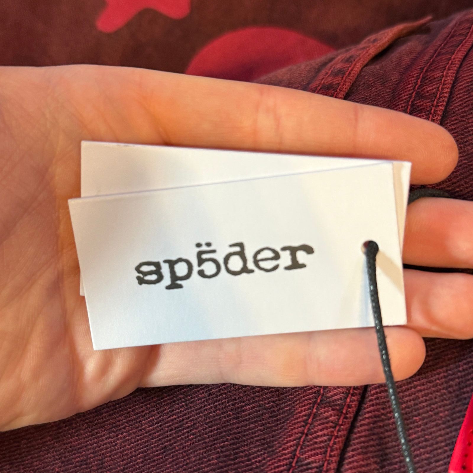 Sp5der SP5DER Beluga Denim Jeans Red Size US 36 / EU 52 - 5 Thumbnail