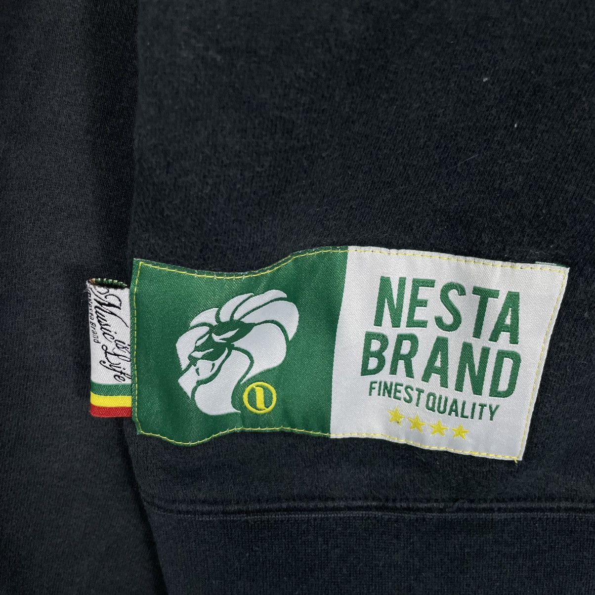 Japanese Brand Nesta Brand Black Crewneck Sweatshirt Size US L / EU 52-54 / 3 - 9 Thumbnail