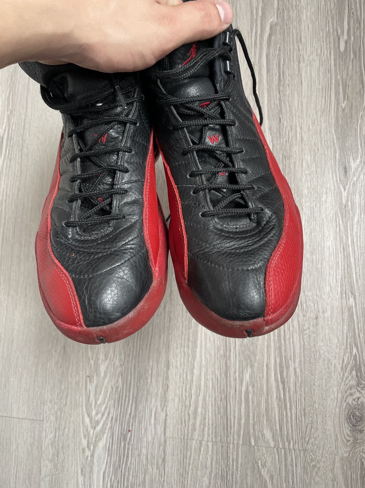 Nike Rare💥1997 Air Jordan 12 OG Flu Game Y2K Size US 11.5 / EU 44-45 - 8 Thumbnail