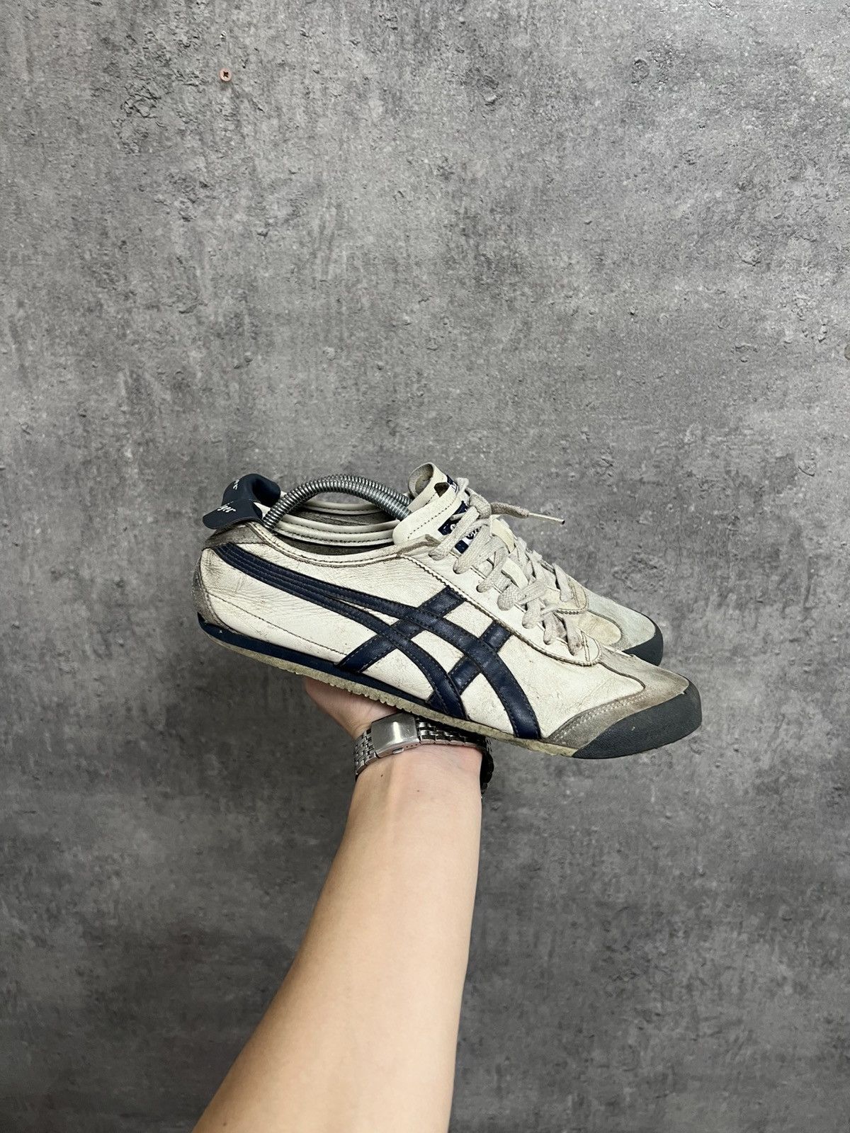 Rare! Onitsuka Tiger Mexico 66 Leather Sneakers Asics