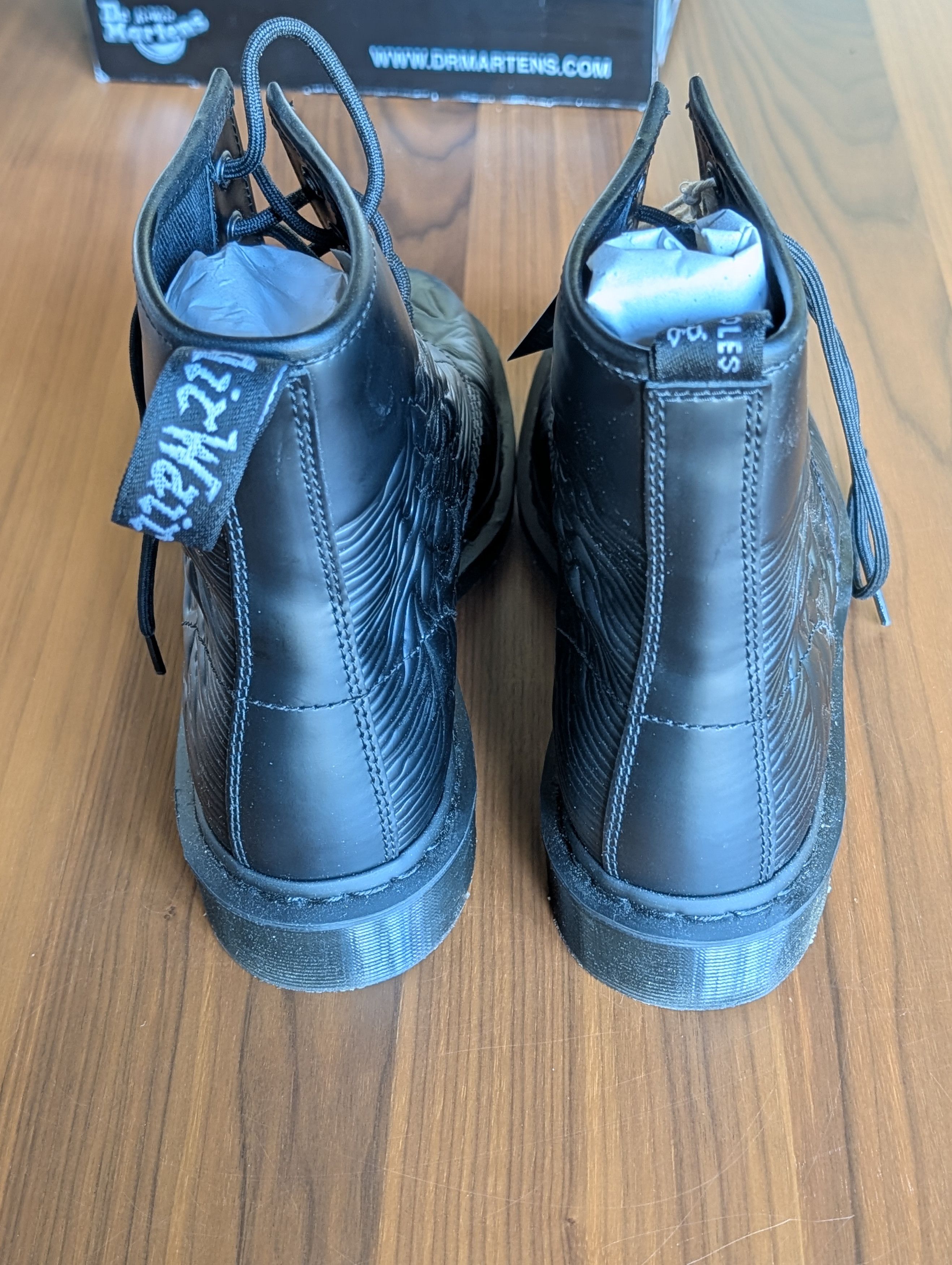 Dr. Martens × Joy Division 1460 Dr Martens x Joy Division unknown pleasures black Size US 10 / EU 43 - 4 Thumbnail