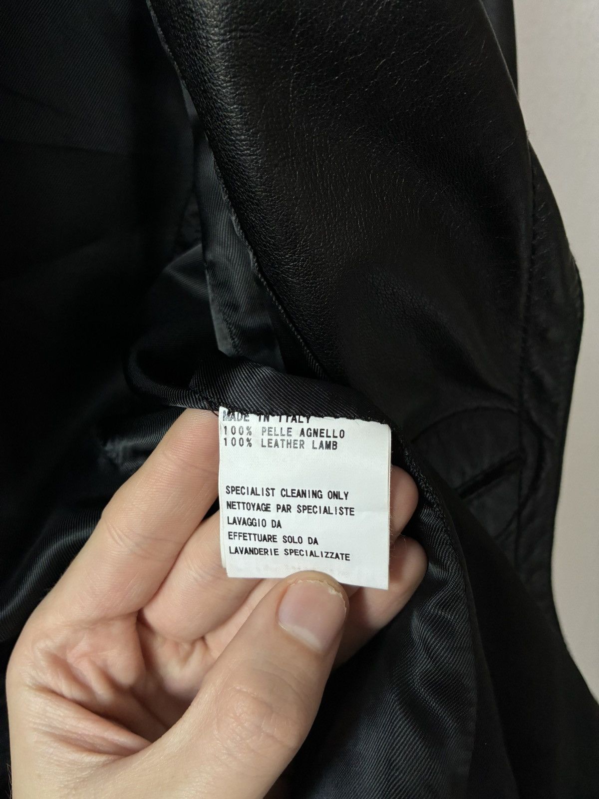 Dirk Bikkembergs Dirk Bikkembergs SS2004 Leather Blazer Size M / US 6-8 / IT 42-44 - 5 Thumbnail