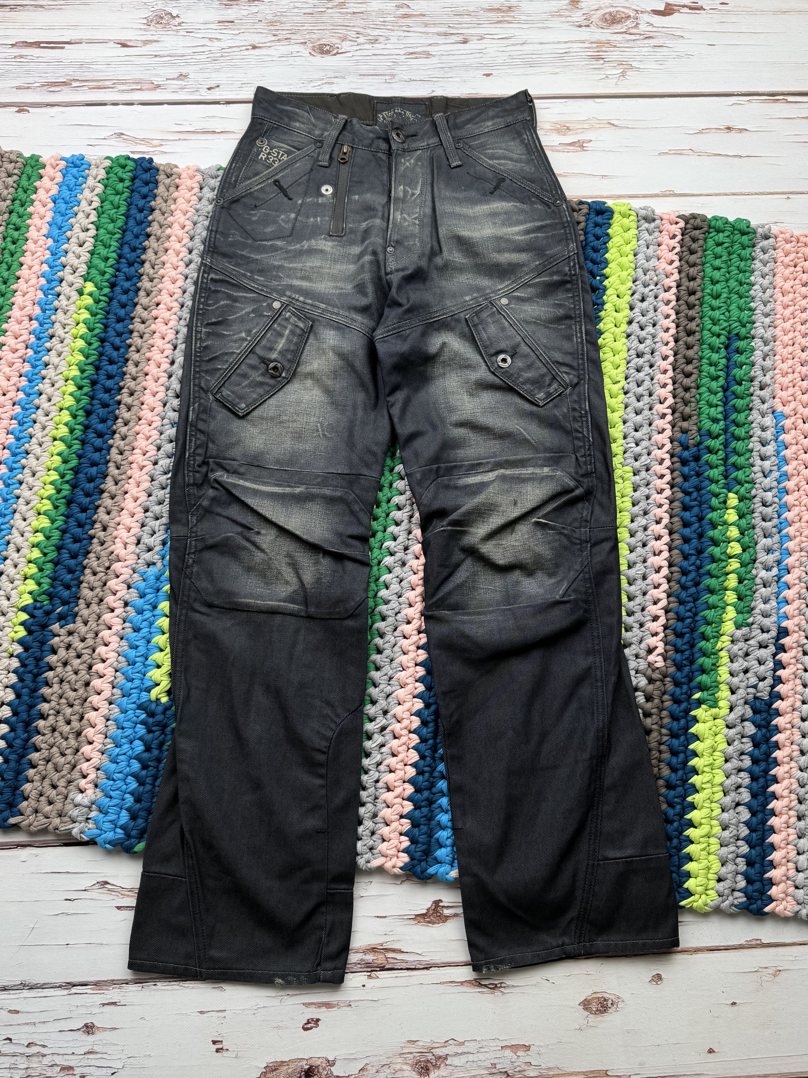 G Star Raw G Star 5620 3D Zip Knee Skinny Jeans New Dark