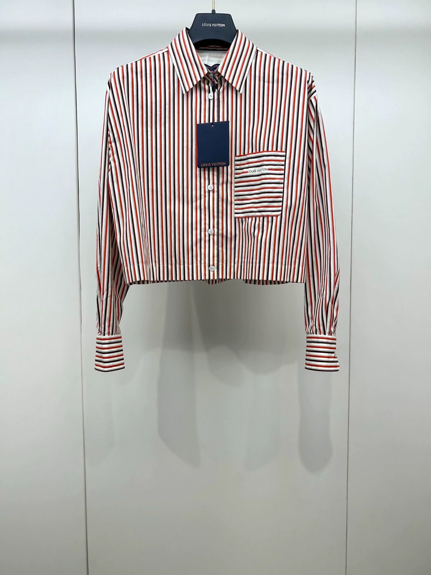 Louis Vuitton LV26 New Letter Stripe Short Shirt Size 32 Size XXS / US 00 / IT 34 - 1 Thumbnail