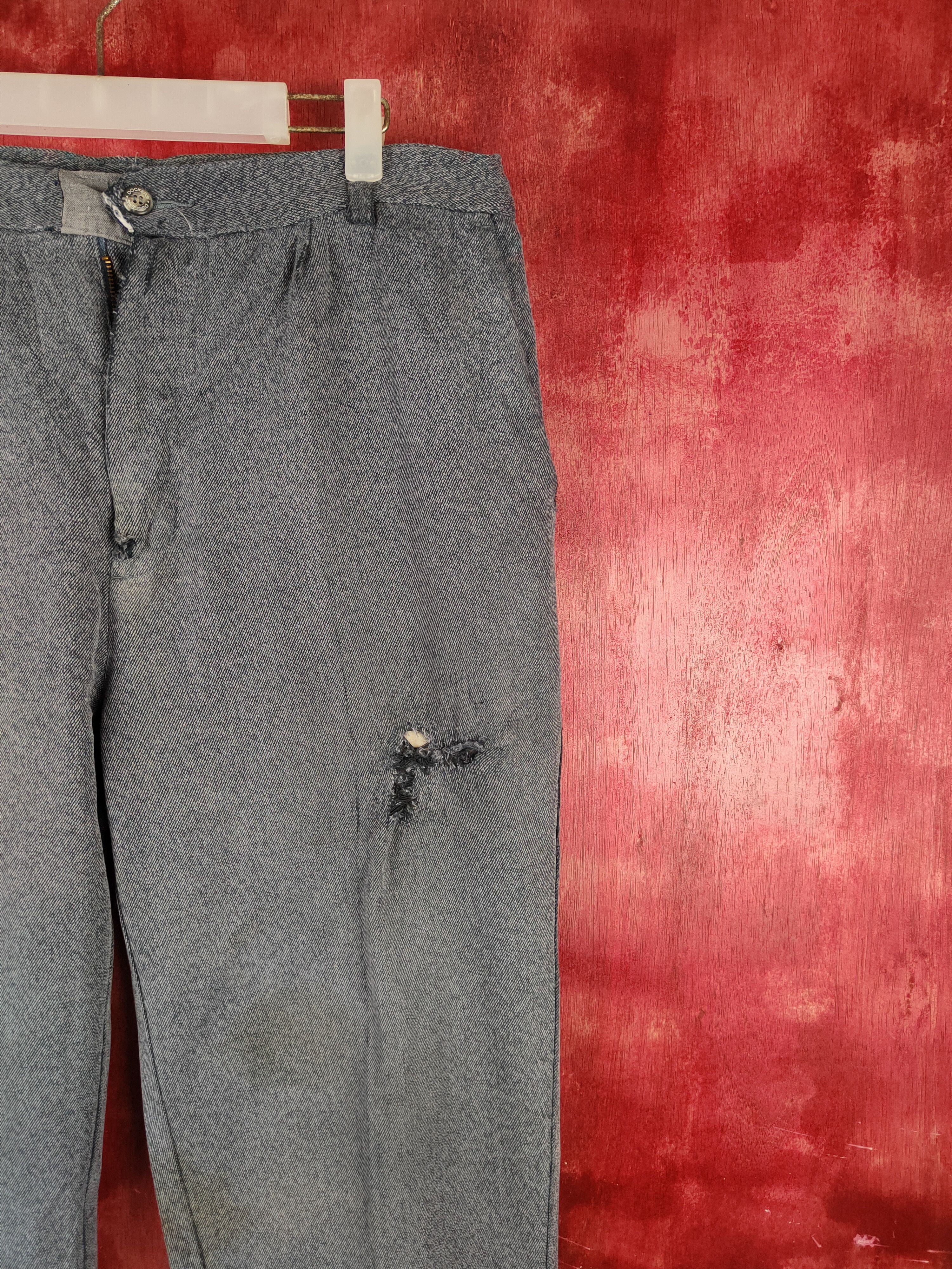 Dockers Dockers Blue vintage ripped distressed Casual Pants #S1291 Size US 32 / EU 48 - 7 Thumbnail