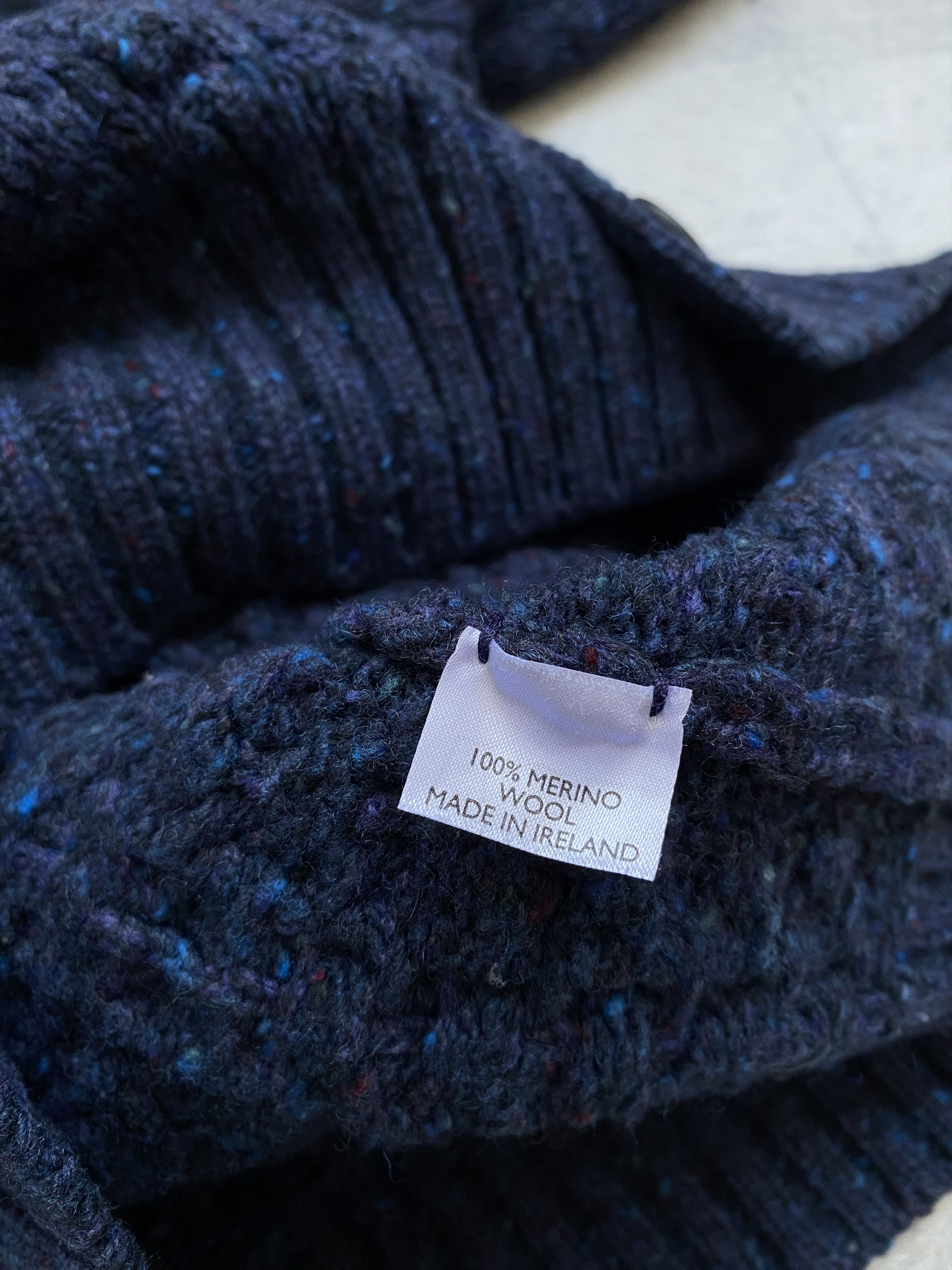 Inis Meain Inis Meain Cable-Knit Merino Wool Cardigan Size US S / EU 44-46 / 1 - 8 Thumbnail