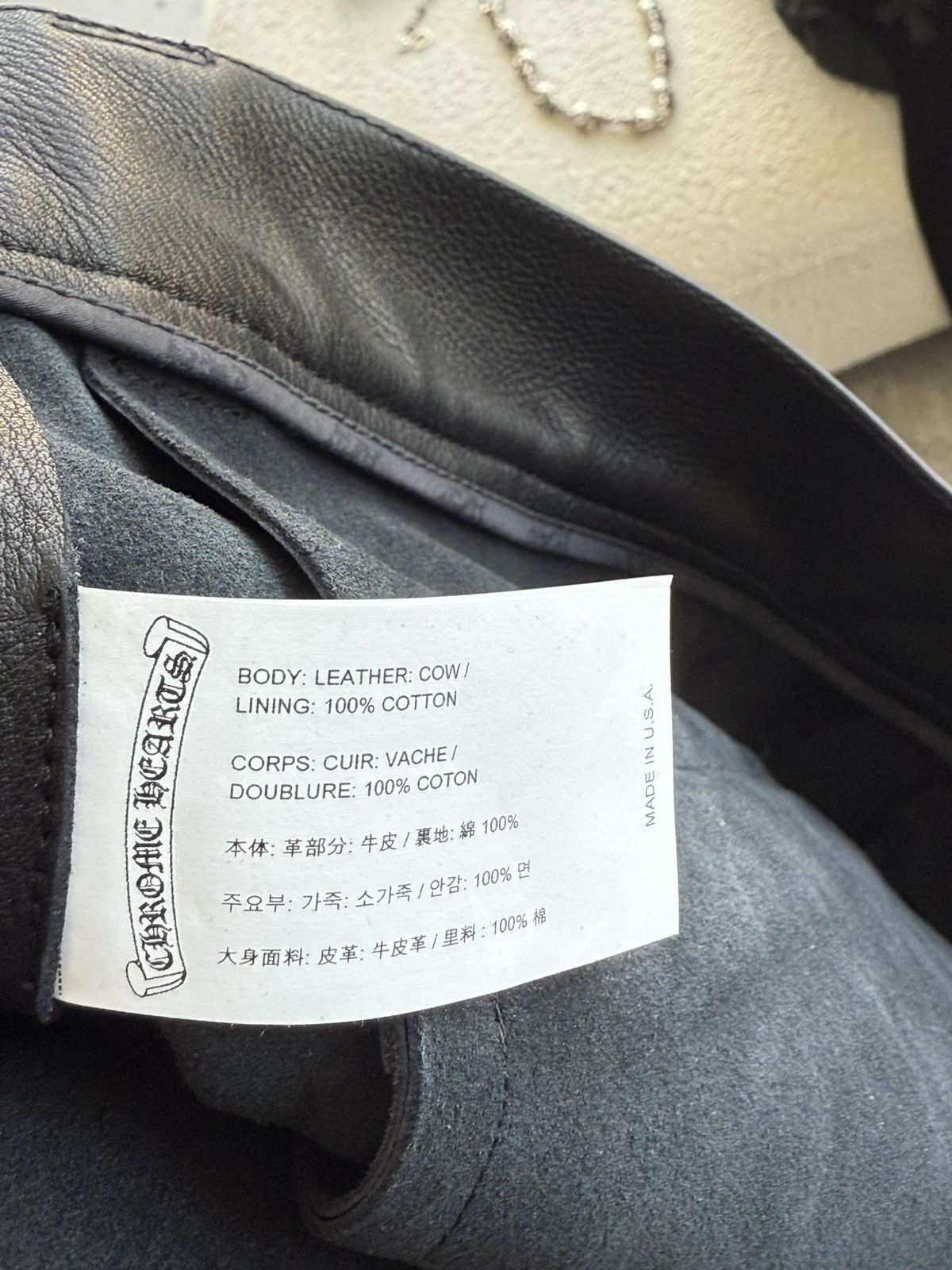 Chrome Hearts LEATHER ARTICULATED CARGOS Size US 36 / EU 52 - 11 Thumbnail