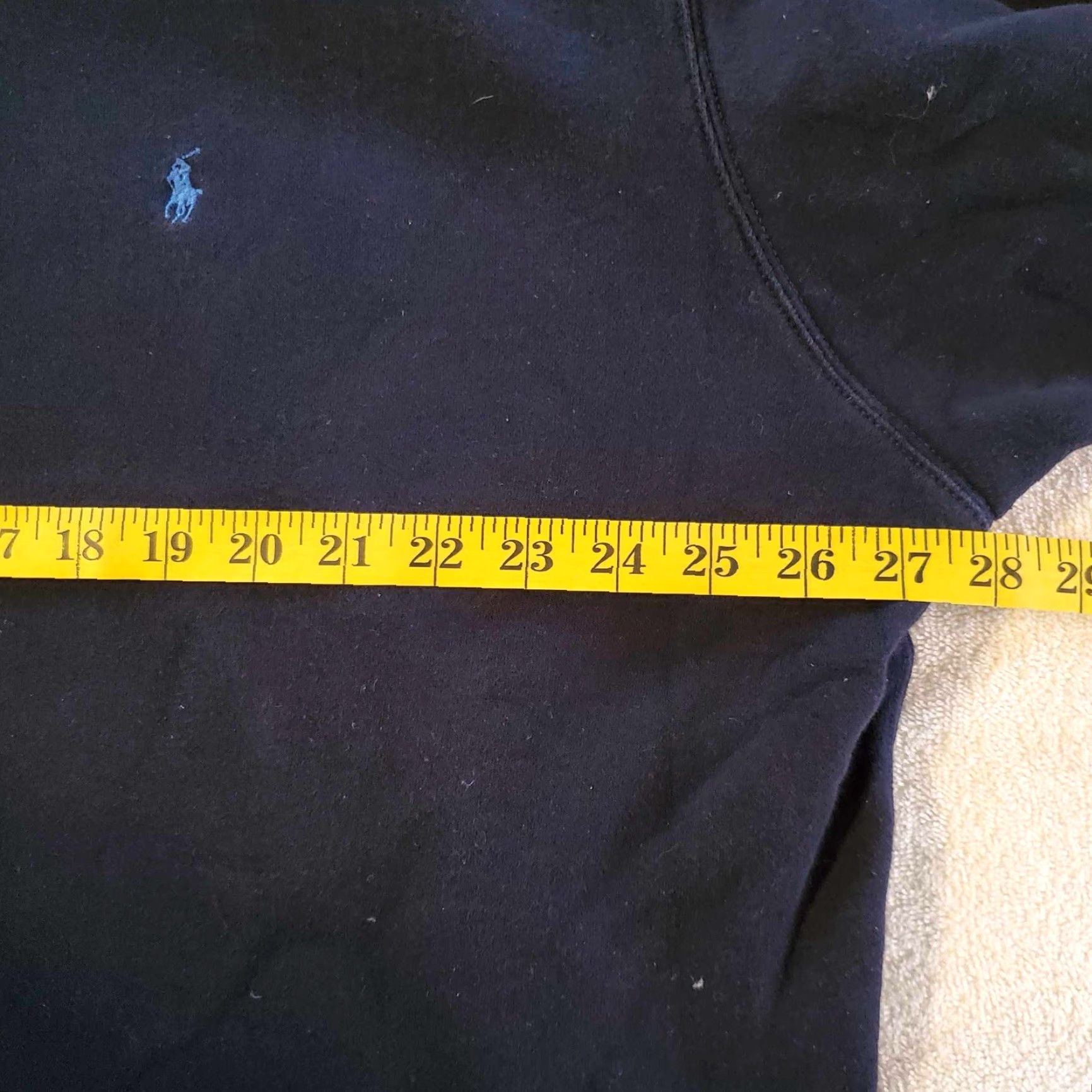 Polo Ralph Lauren VINTAGE Polo Ralph Lauren Sweatshirt Men’s 2XL Blue 90s Y2K Pony Logo Crewneck Faded Cotton Blend Size US XXL / EU 58 / 5 - 4 Thumbnail