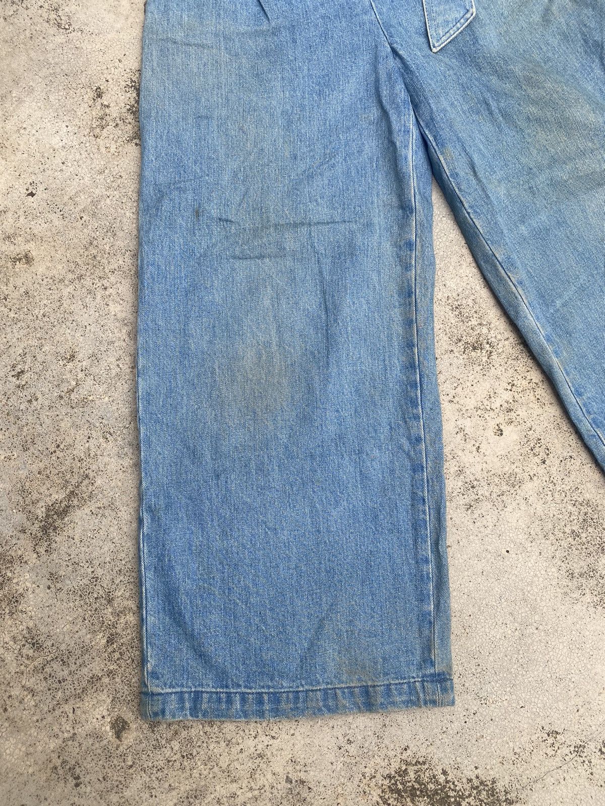 Designer × Japanese Brand × Opening Ceremony Japanese Brand Opening Ceremony Baggy Wide Leg Jeans Size 26" / US 2 / IT 38 - 4 Thumbnail