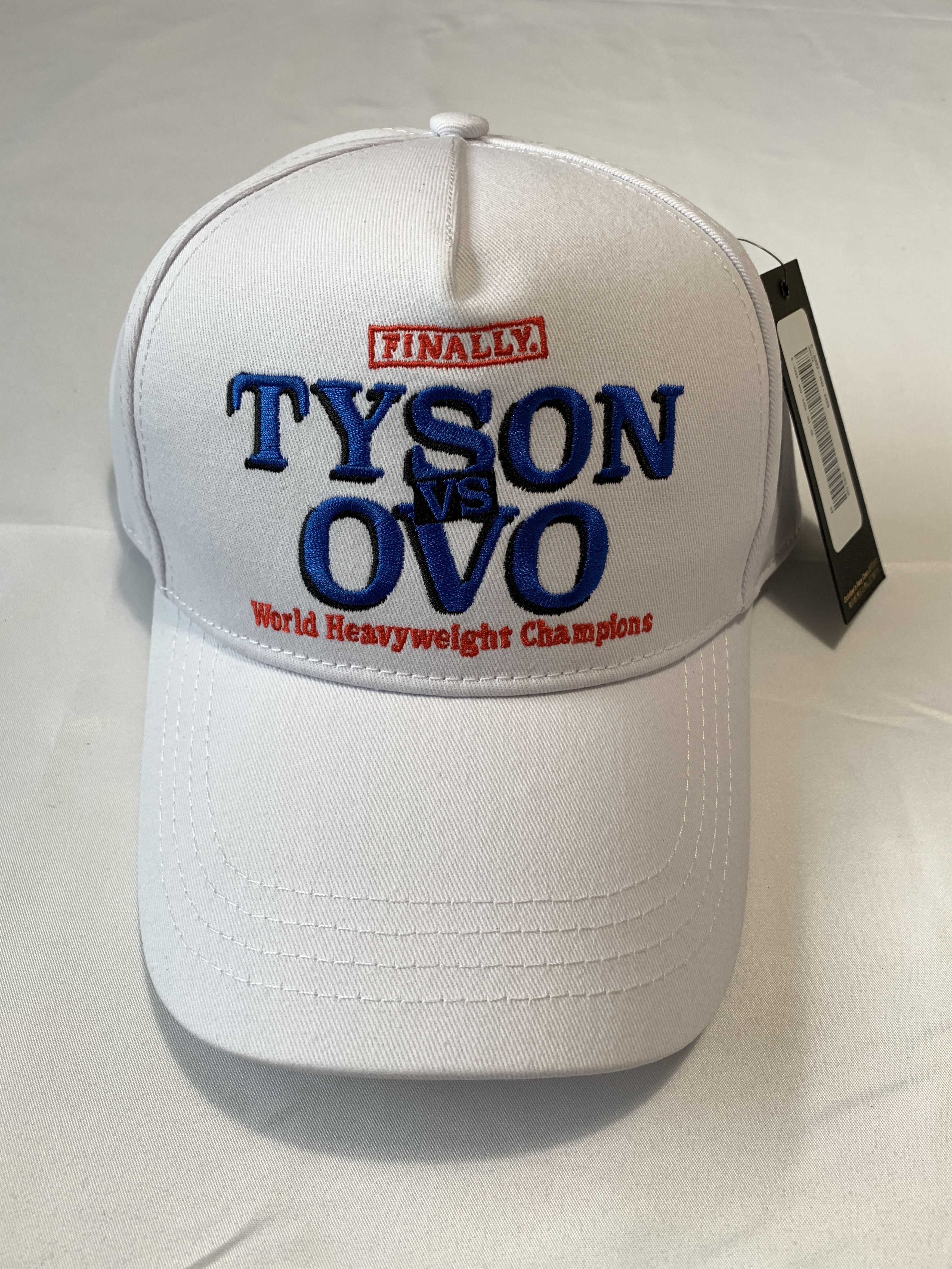 Drake *RARE* OVO x Mike Tyson Sport cap hat White Size ONE SIZE - 1 Thumbnail