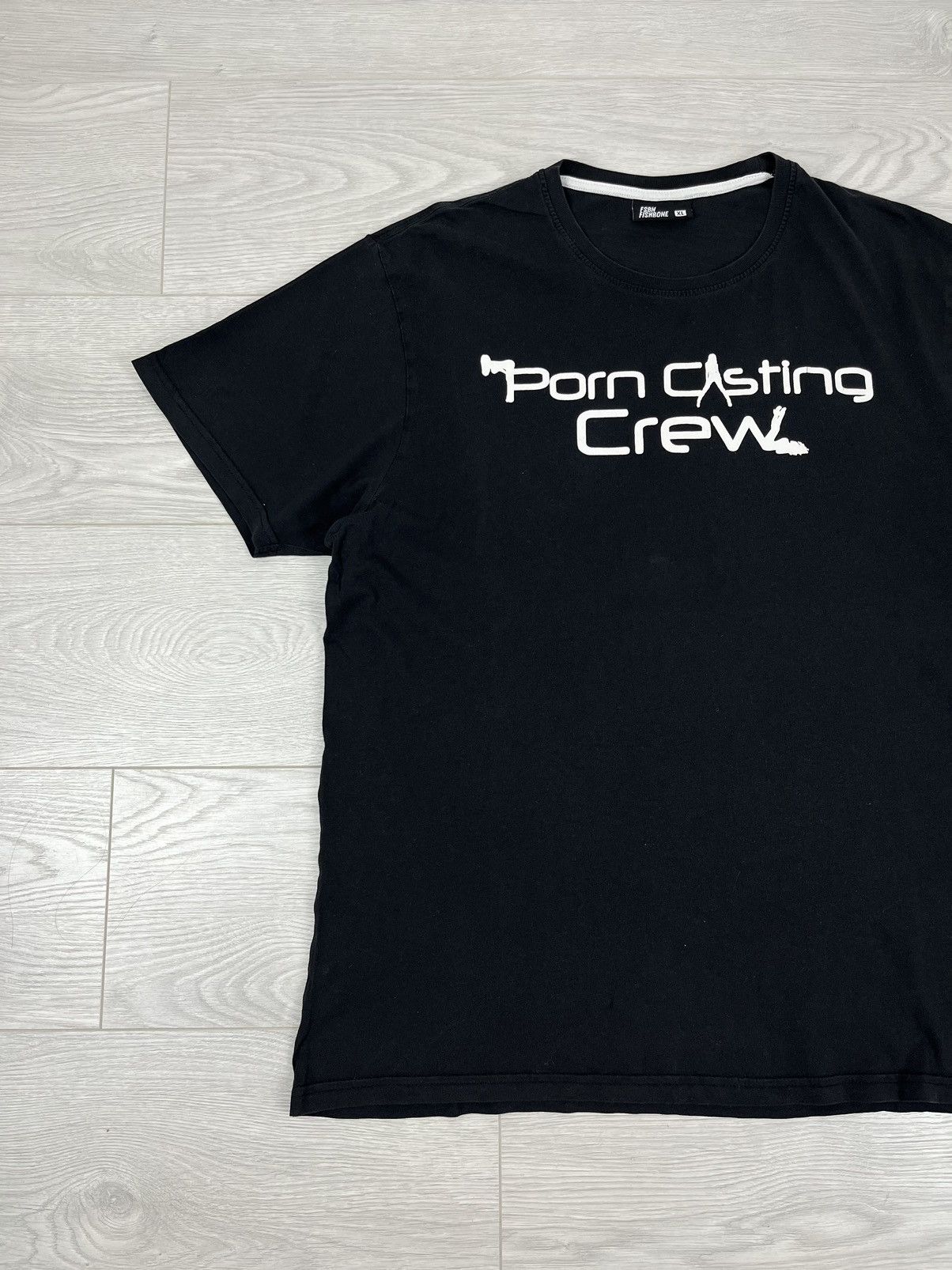 Vintage Fishbone Porn Casting Crew Humor Adult T Shirt Size US XL / EU 56 / 4 - 3 Thumbnail