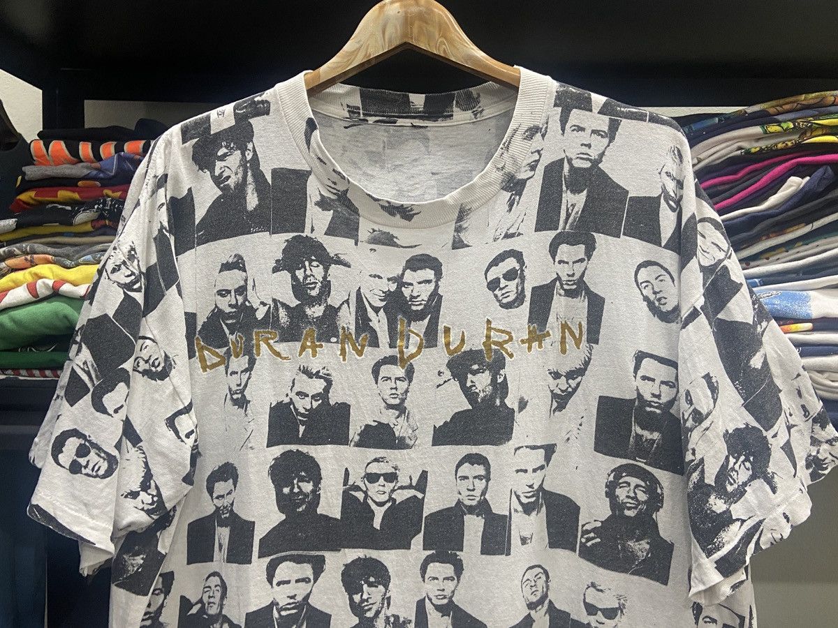 Band Tees × Vintage Vintage 1993s DURAN DURAN OVP Band rock TOUR Brockum T-SHIRT Size US XL / EU 56 / 4 - 2 Thumbnail