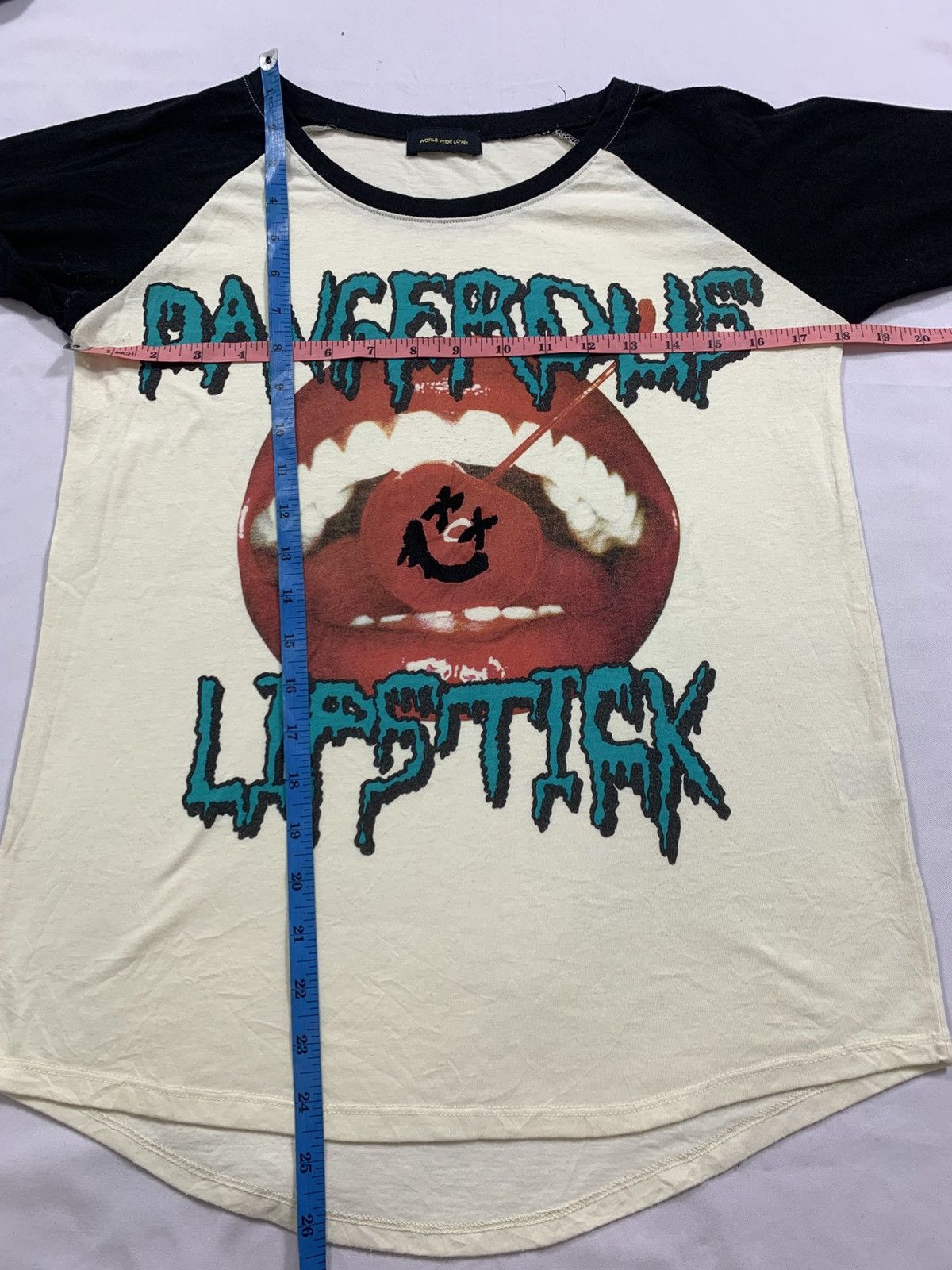 Hysteric Glamour DANGEROUS LIPSTICK LONG SLEEVE IFSIXWASNINE STYLE Size US M / EU 48-50 / 2 - 4 Thumbnail
