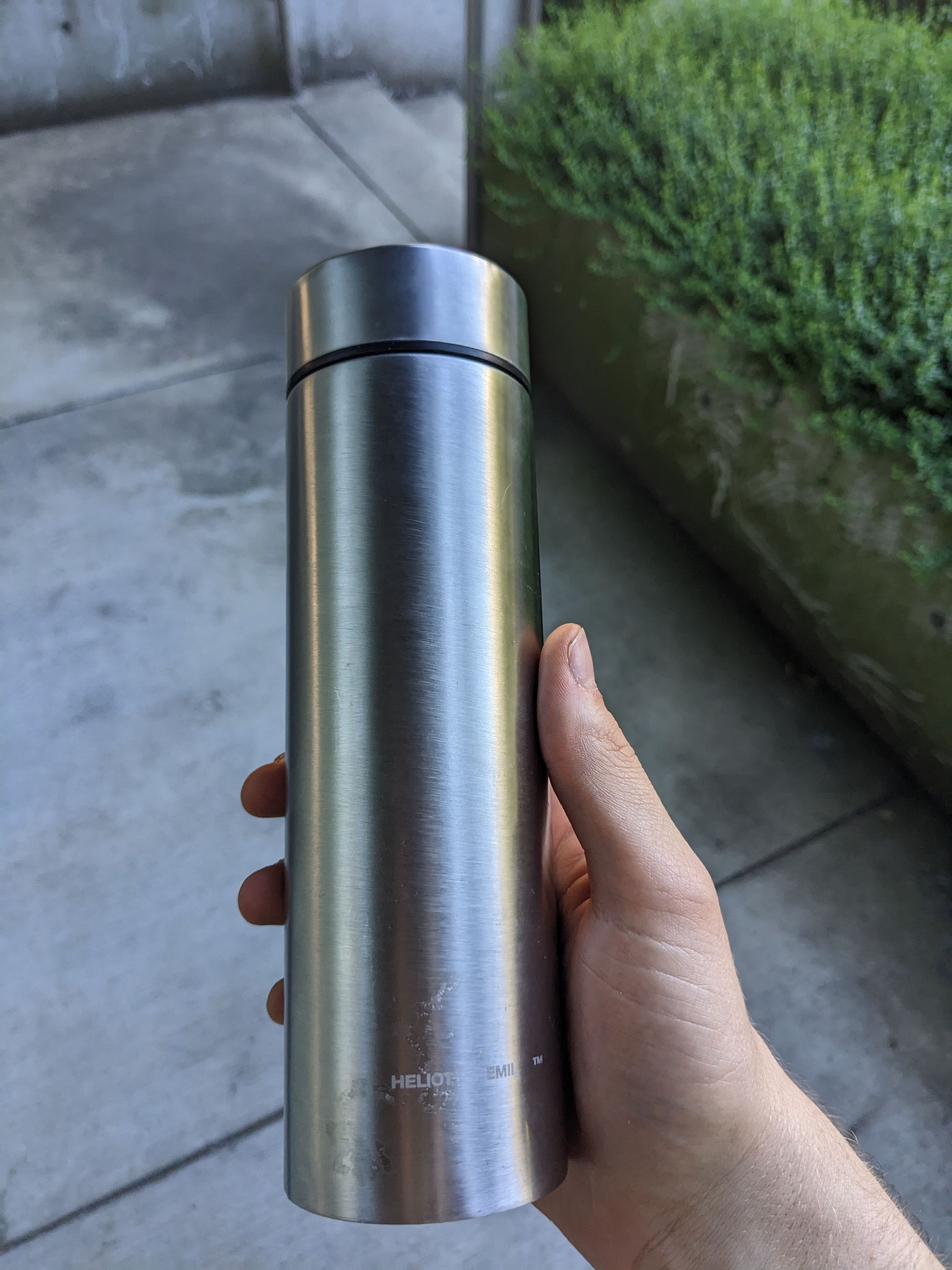 Heliot Emil Osmia Bottle Holder with Silver Water Bottle Size ONE SIZE - 12 Thumbnail