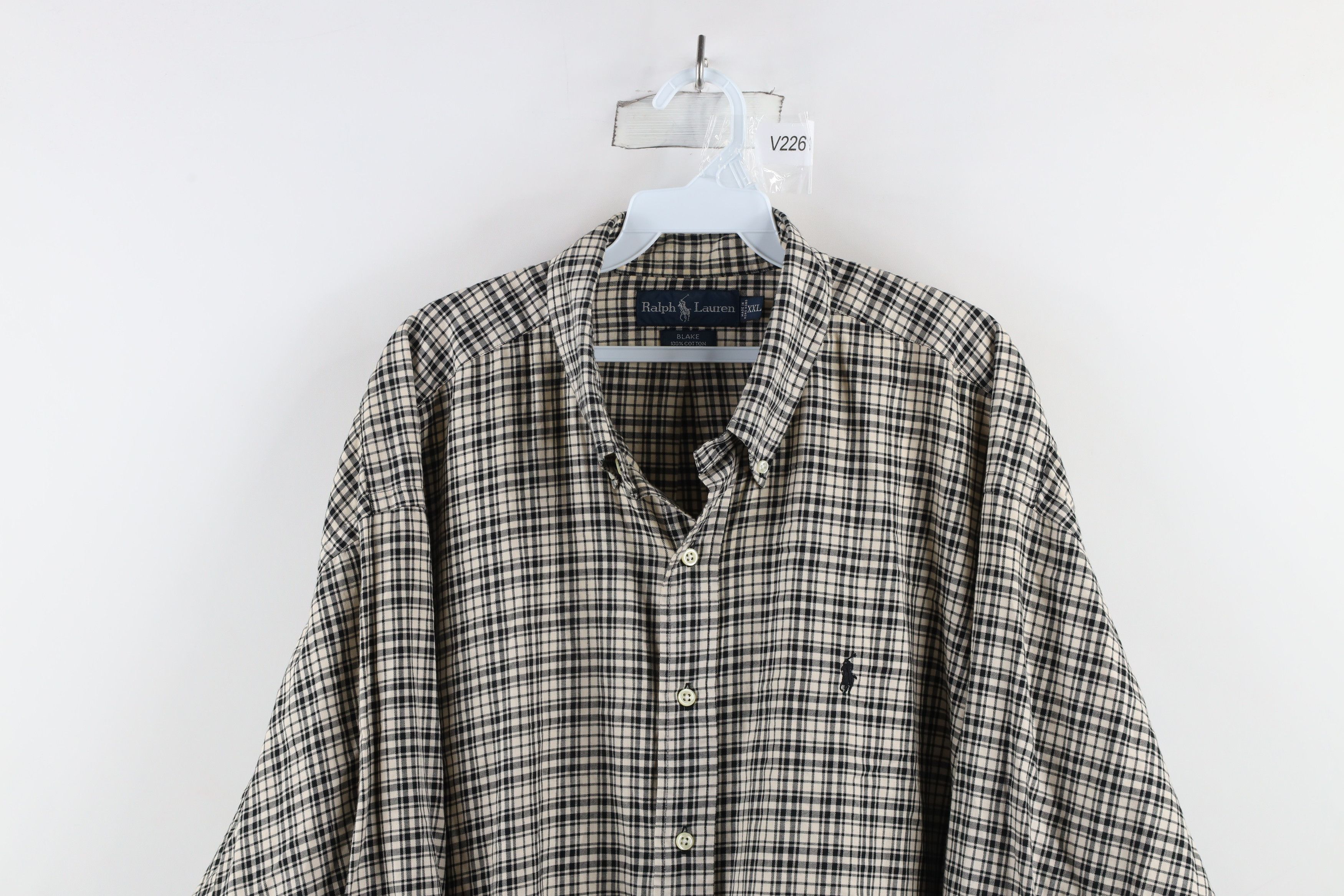 Ralph Lauren × Vintage Vintage 90s Ralph Lauren Blake Collared Button Down Shirt Size US XXL / EU 58 / 5 - 2 Thumbnail