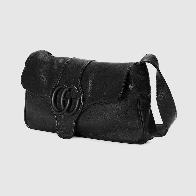Gucci o1s1wg110225 Size:OS/ Aphrodite Small Shoulder Bag in Black Size ONE SIZE - 2 Thumbnail