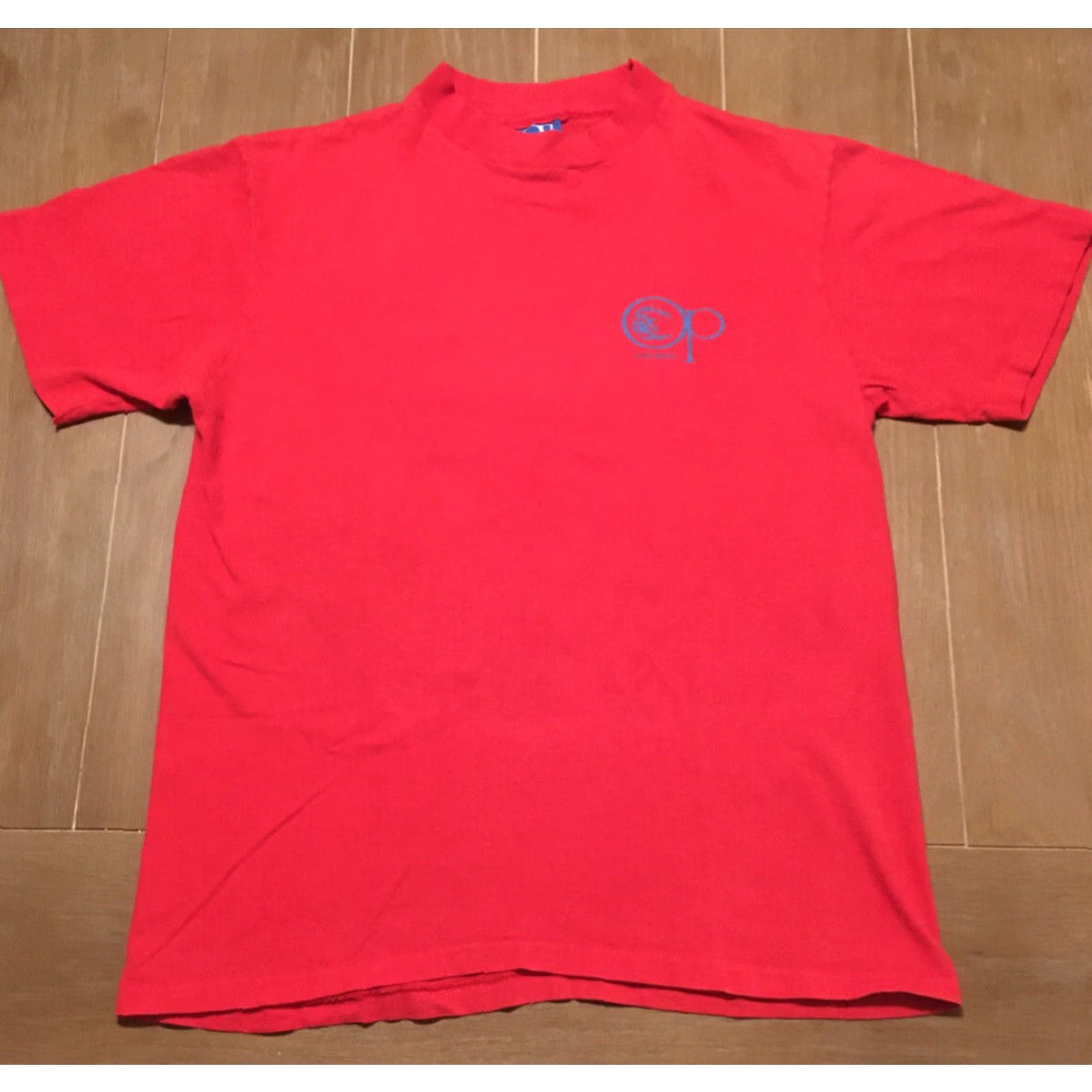 Ocean Pacific VINTAGE Ocean Pacific Shirt Unisex Size M Red Single Stitch 90s Beachwear Ocean Pacific T Shirt M Size US M / EU 48-50 / 2 - 2 Thumbnail