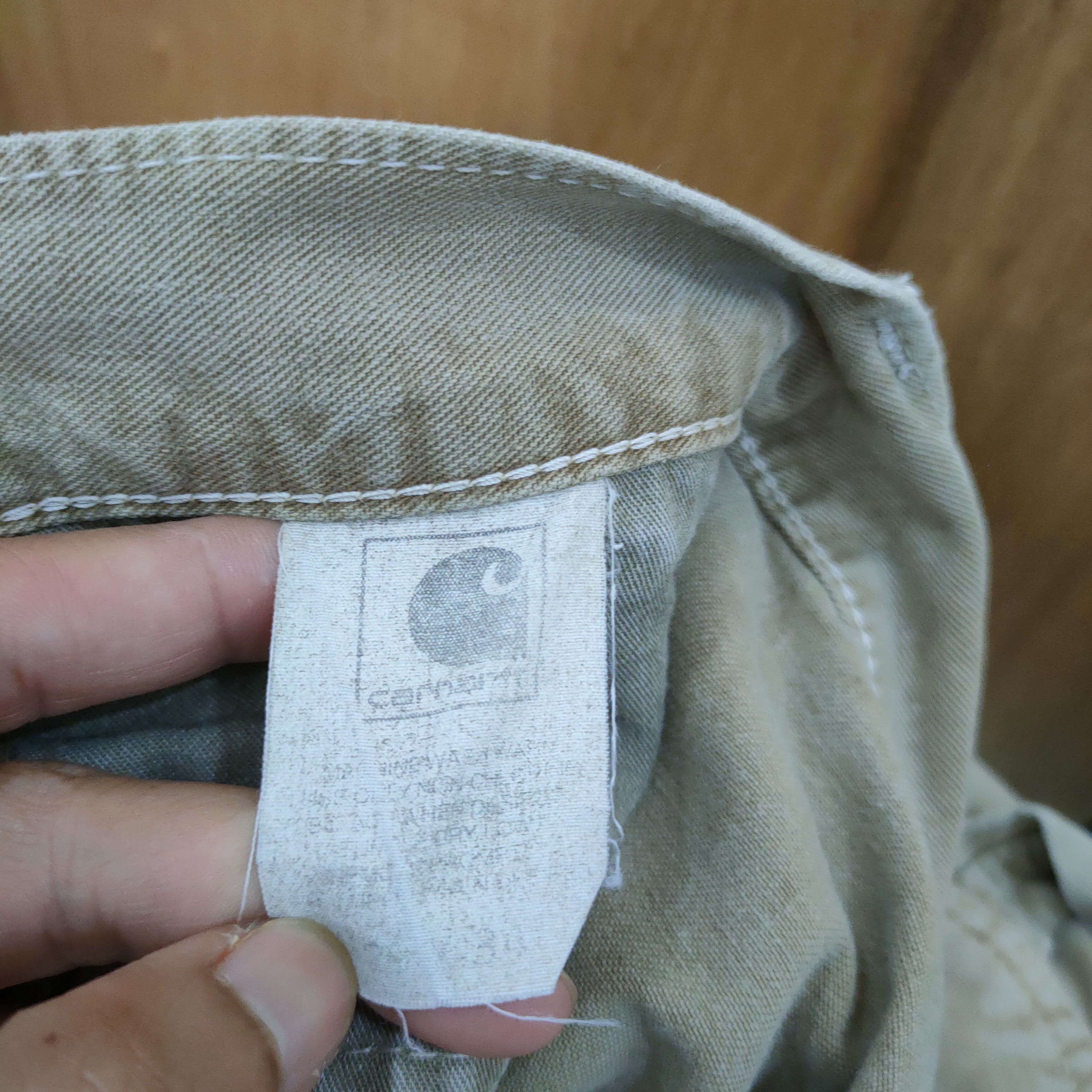 Carhartt × Vintage CARHARTT FADED DISTRESSED CARGO PANTS Size US 29 - 11 Thumbnail