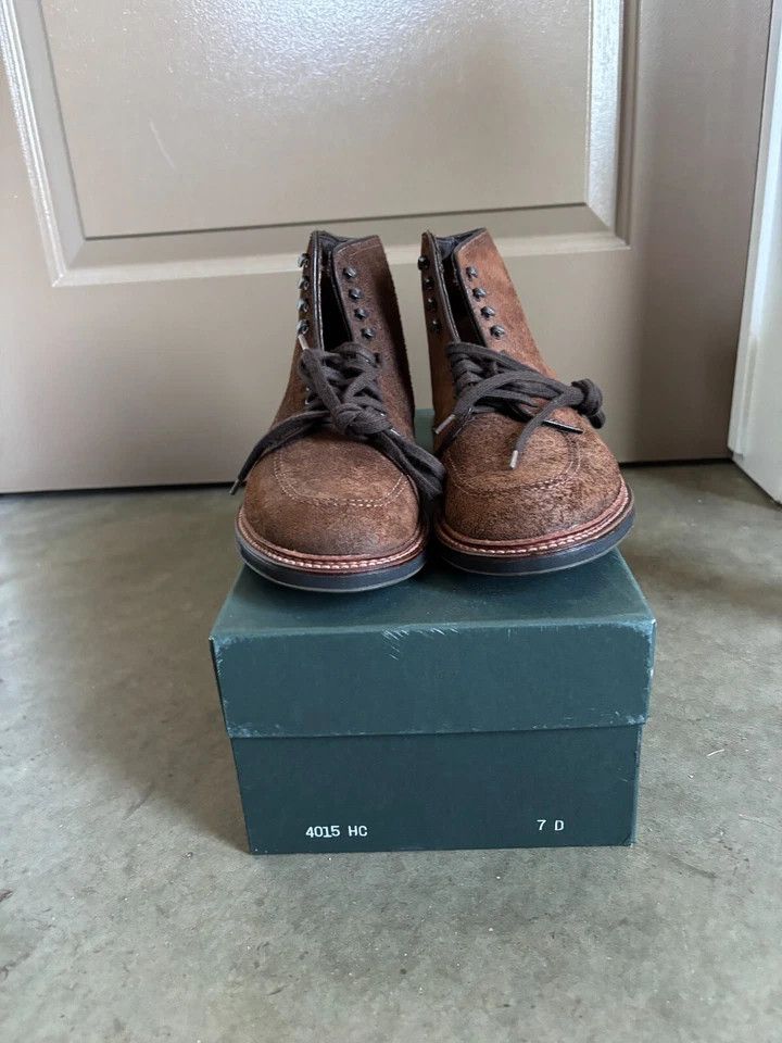Alden Alden 4015HC - Indy Boot in Tobacco Reverse Chamois Size 7D Size US 7 / EU 40 - 2 Thumbnail