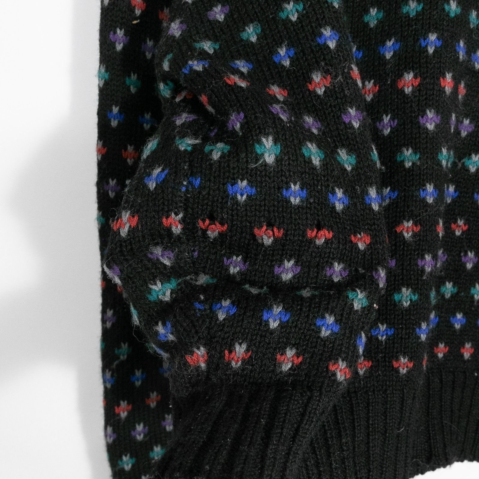 Boston Traders Vintage 90s Boston Traders Speckled Wool Sweater Mens Large Size US L / EU 52-54 / 3 - 4 Thumbnail
