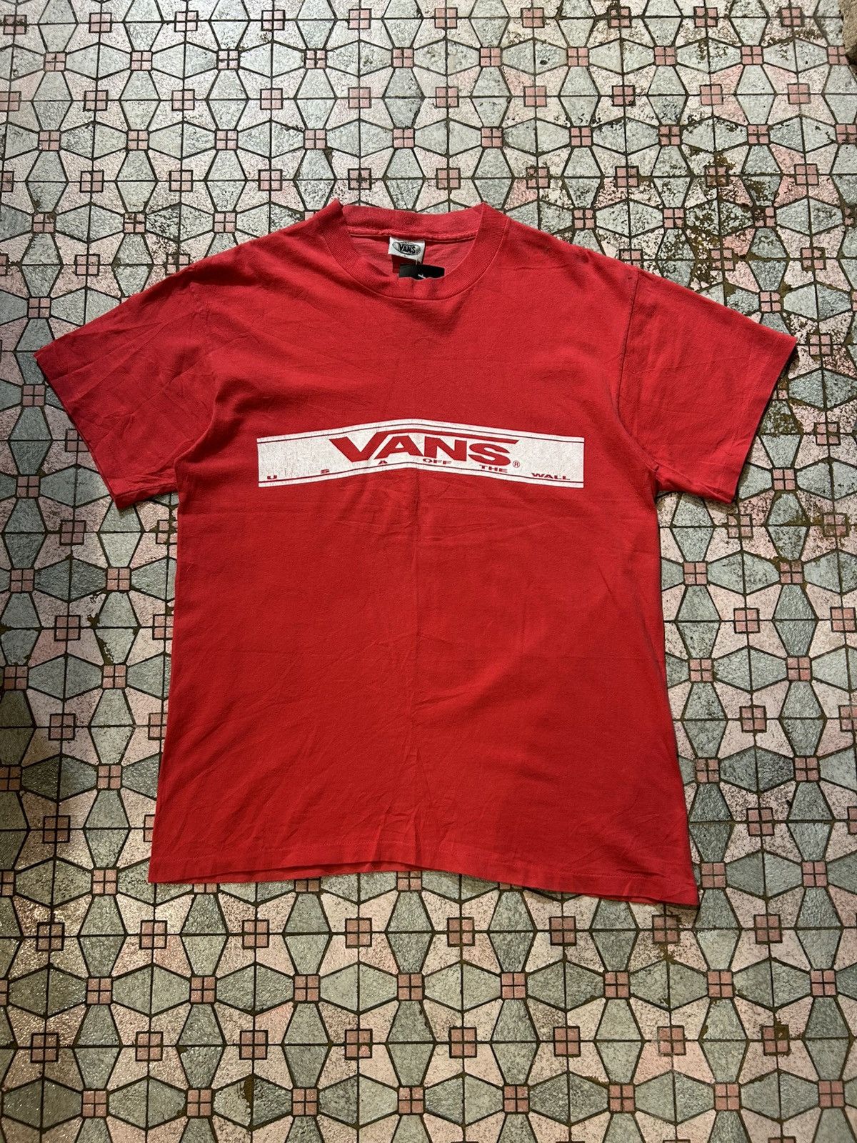 Vans Vintage 90s Vans Skateboards Tee Size US M / EU 48-50 / 2 - 2 Thumbnail