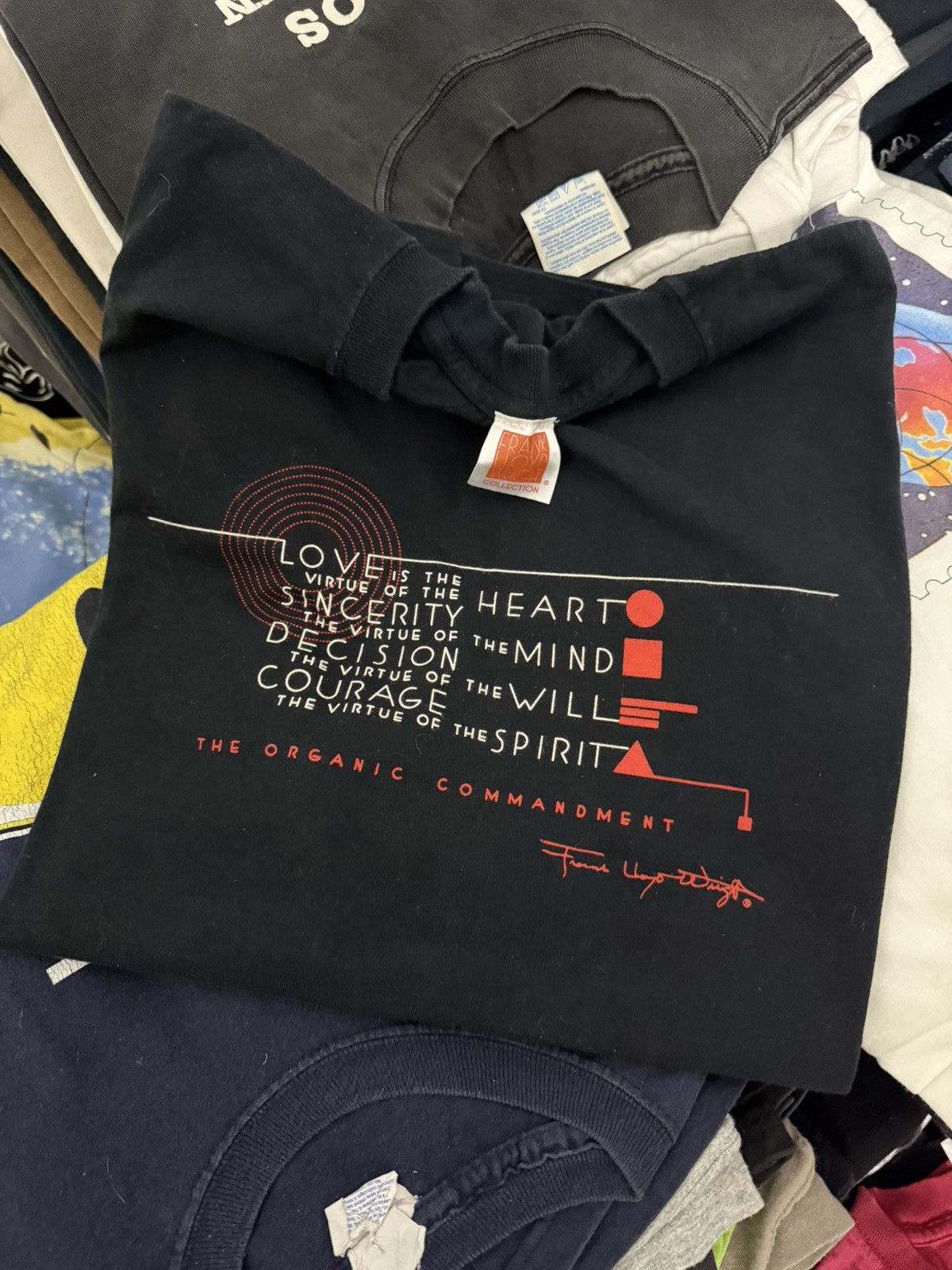 Architect × Vintage Frank Lloyd Wright Graphic Tee Size US L / EU 52-54 / 3 - 1 Thumbnail