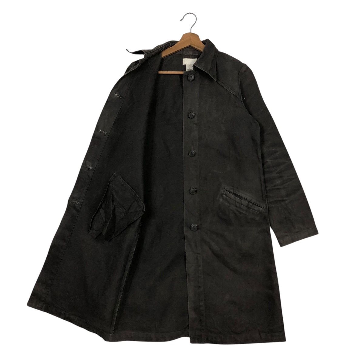 Japanese Brand 📌Vintage Long Jacket Chore Duck Canvas 0000 Made in Japan Size M / US 6-8 / IT 42-44 - 13 Thumbnail