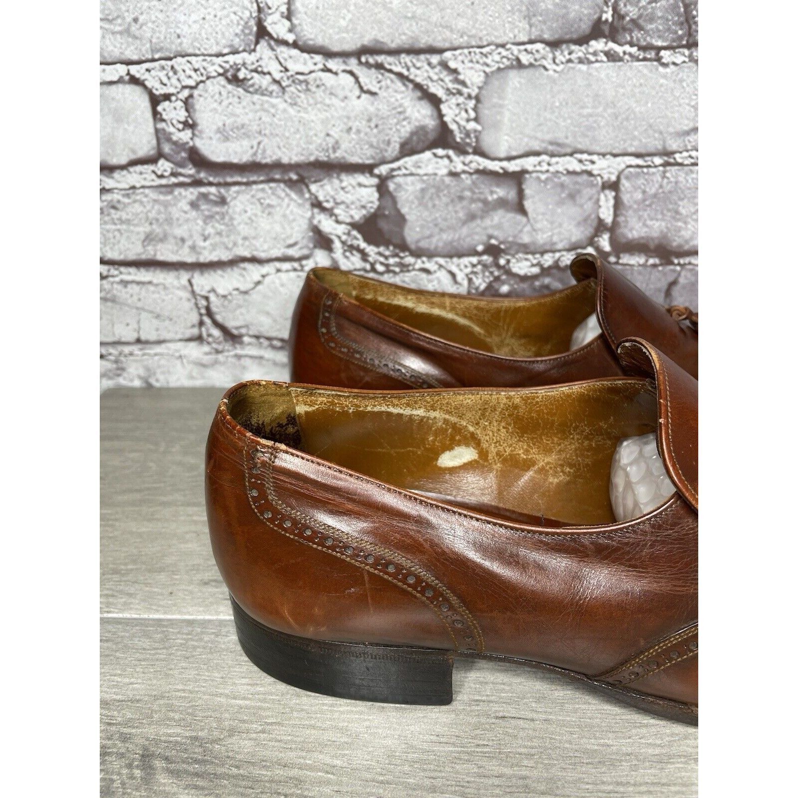 Bally Bally Satolas Brown Leather Wingtip Tassel Loafer Dress Shoe Size US 10 / EU 43 - 12 Thumbnail