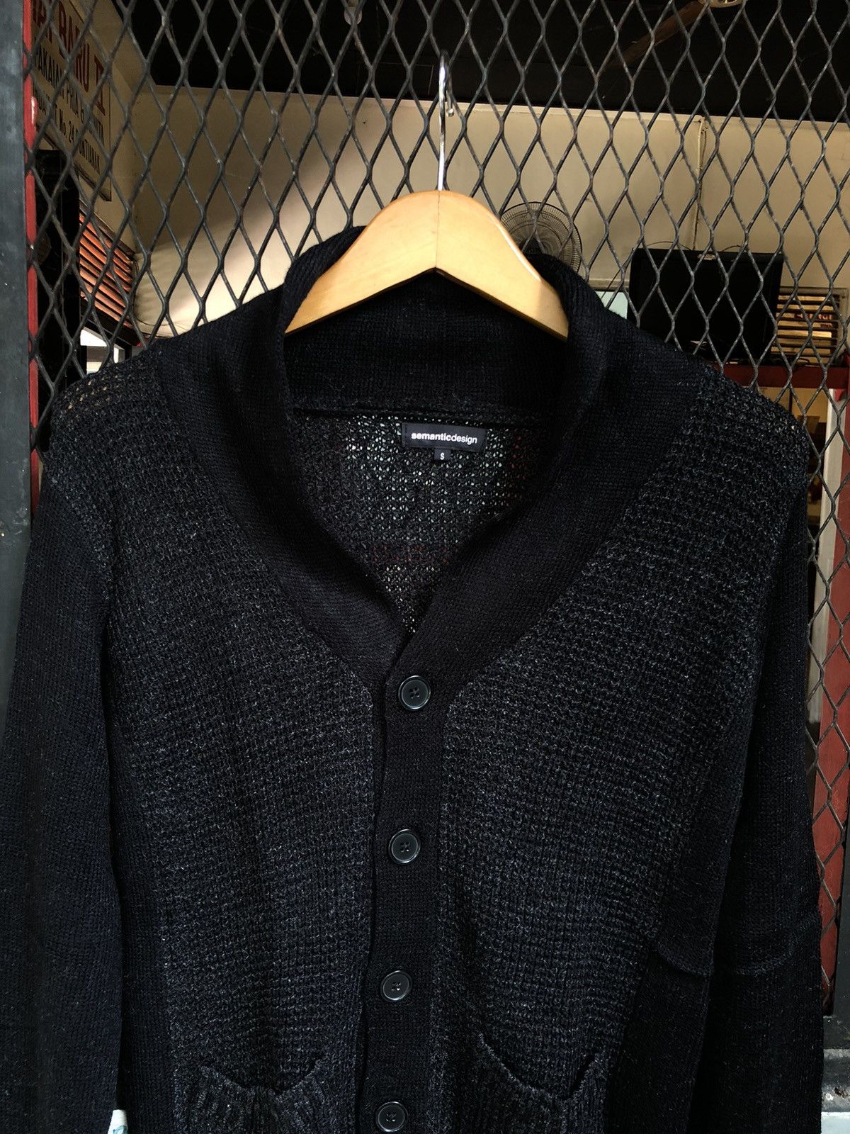 Japanese Brand × semanticdesign JAPANESE SEMANTIC DESIGN KNIT CARDI Size US M / EU 48-50 / 2 - 3 Thumbnail