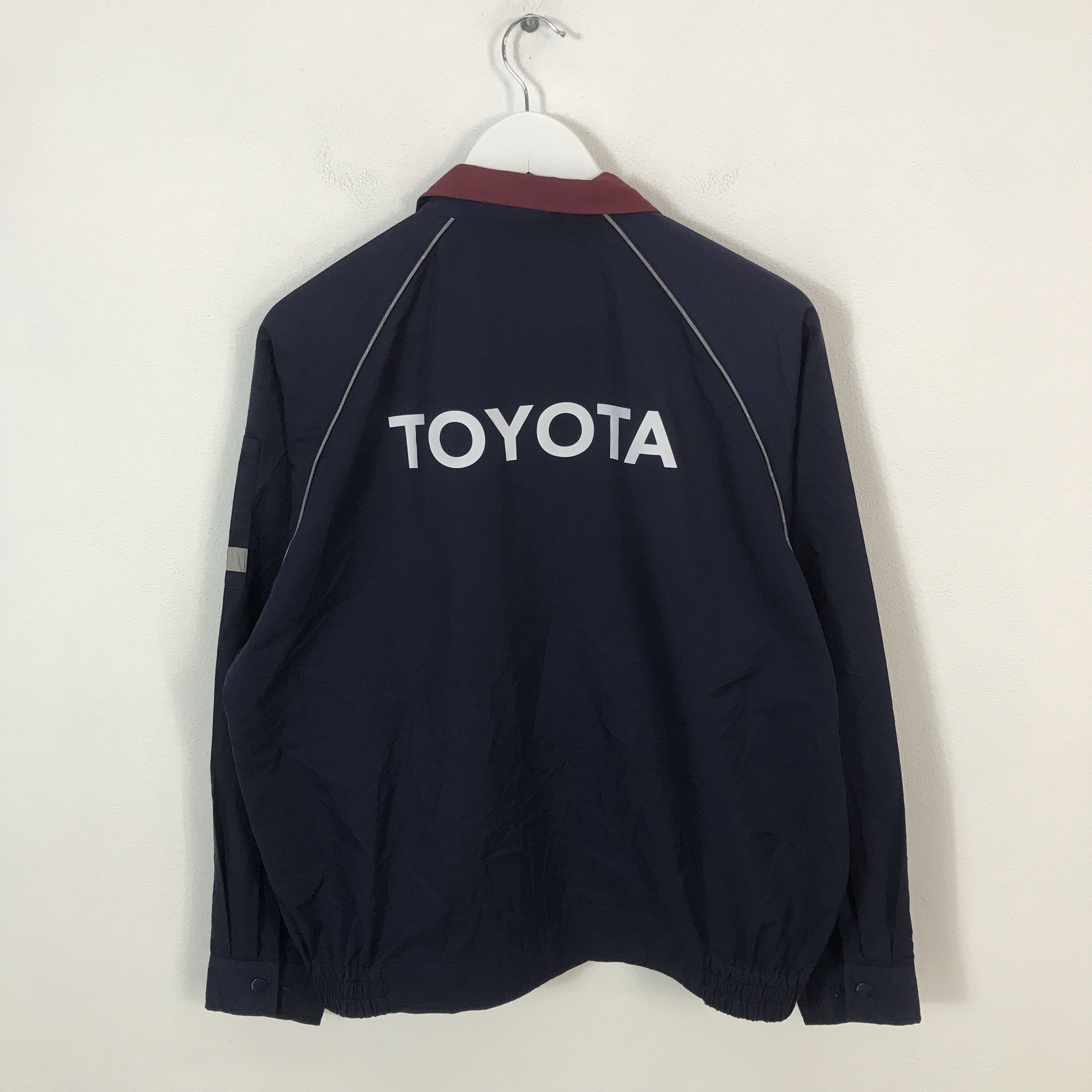 Japanese Brand Vtg Toyota racing jacket Size US L / EU 52-54 / 3 - 1 Thumbnail