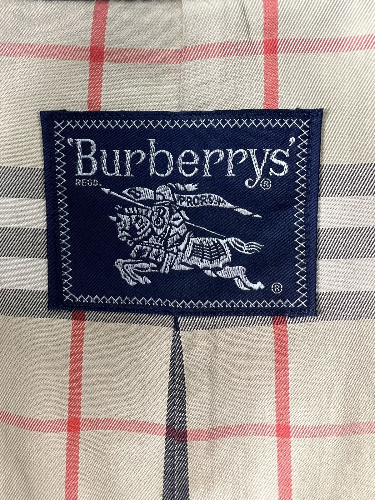 Burberry Prorsum 🔥 VTG DISTRESSED BURBERRYS NOVA CHECKED LUXURY TRENCHCOAT Size US M / EU 48-50 / 2 - 8 Thumbnail