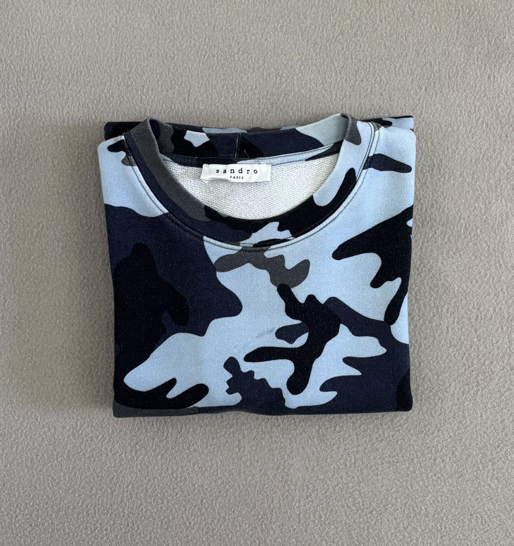Sandro Sandro Camouflage sweatshirt size S/M Size US M / EU 48-50 / 2 - 19 Thumbnail