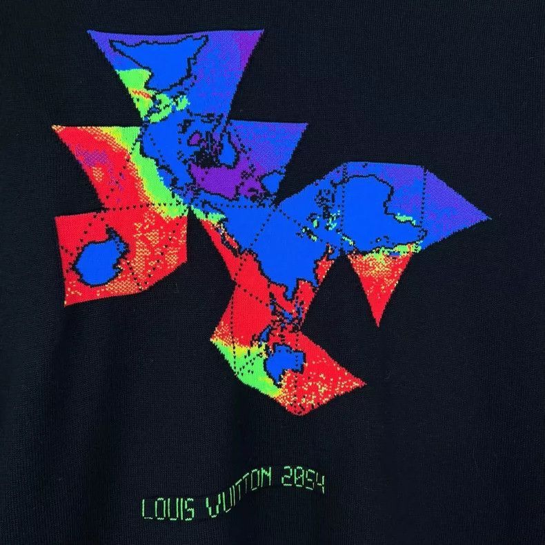 Louis Vuitton Louis Vuitton Colorful Knit Sweater Size M-2506 Size M / US 6-8 / IT 42-44 - 4 Thumbnail