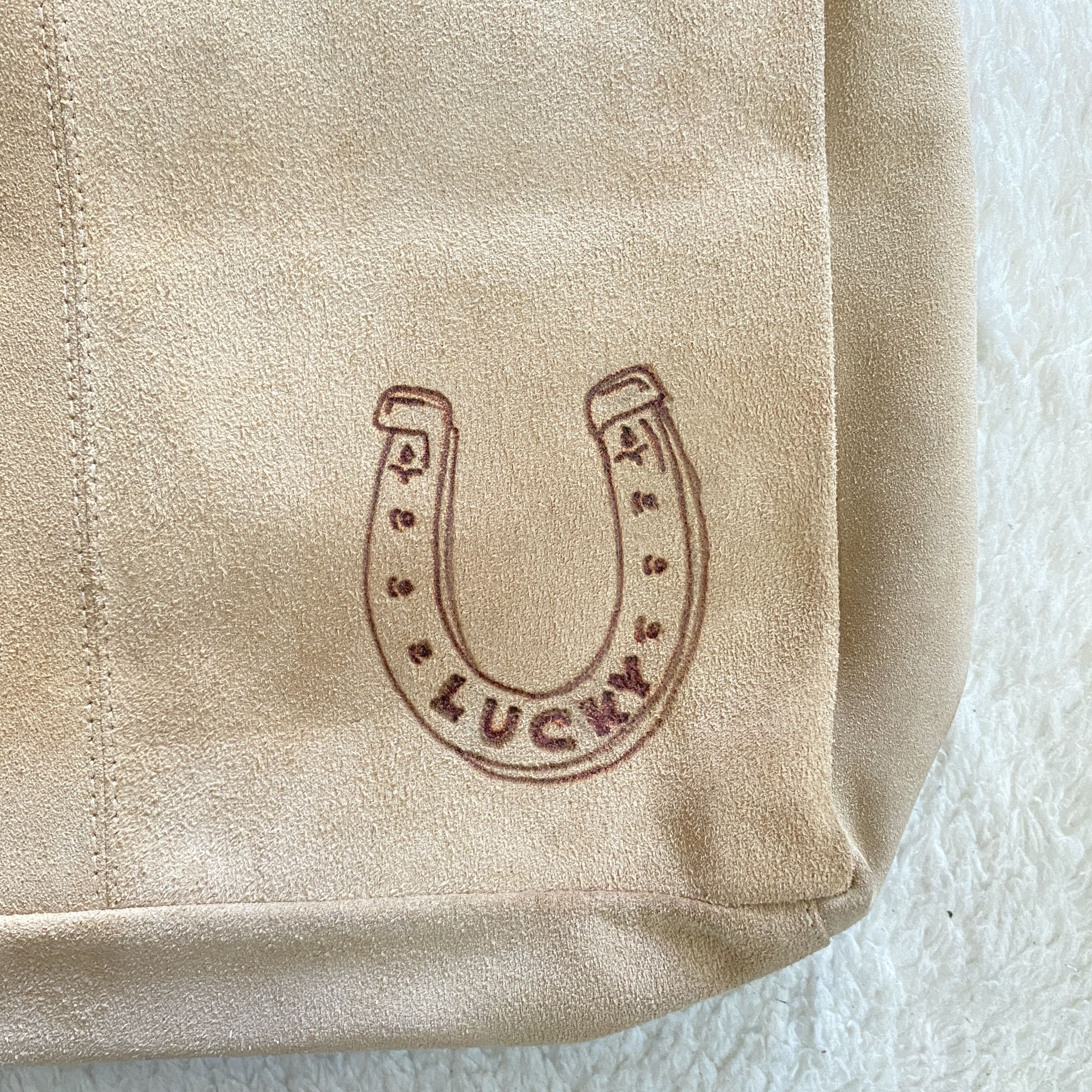 Other Hand-Burned Suede Tote Bag – One-of-One Custom Design Size ONE SIZE - 7 Thumbnail