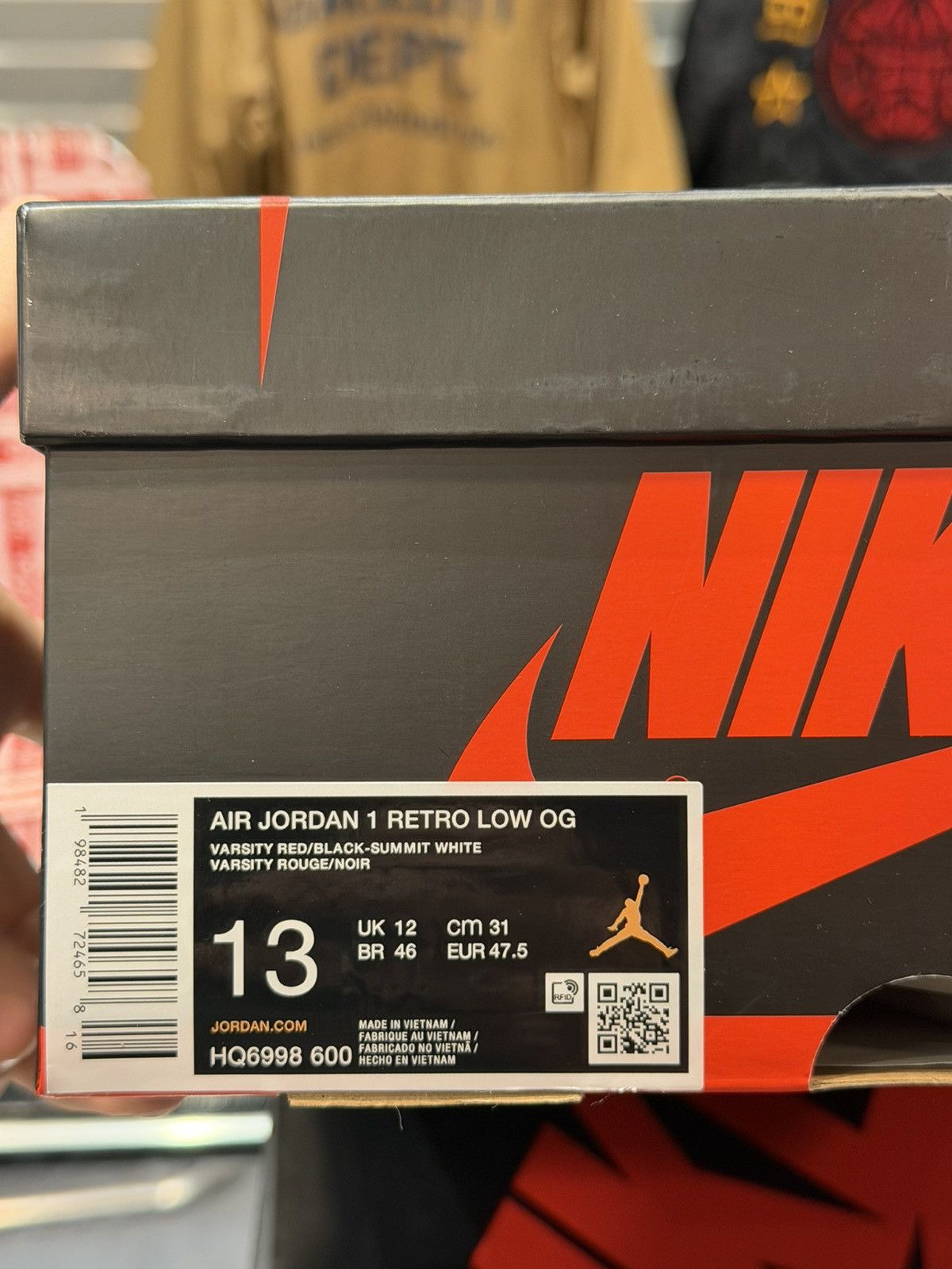 Jordan Brand Size 13 - Jordan 1 Low Retro OG Chicago (2025) Size US 13 / EU 46 - 10 Thumbnail
