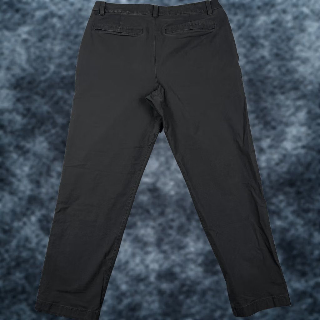 Lululemon Lululemon ABC Classic Fit Trouser VersaTwill Stretch 34x29 Mens Black M5B66S Size US 34 / EU 50 - 1 Thumbnail