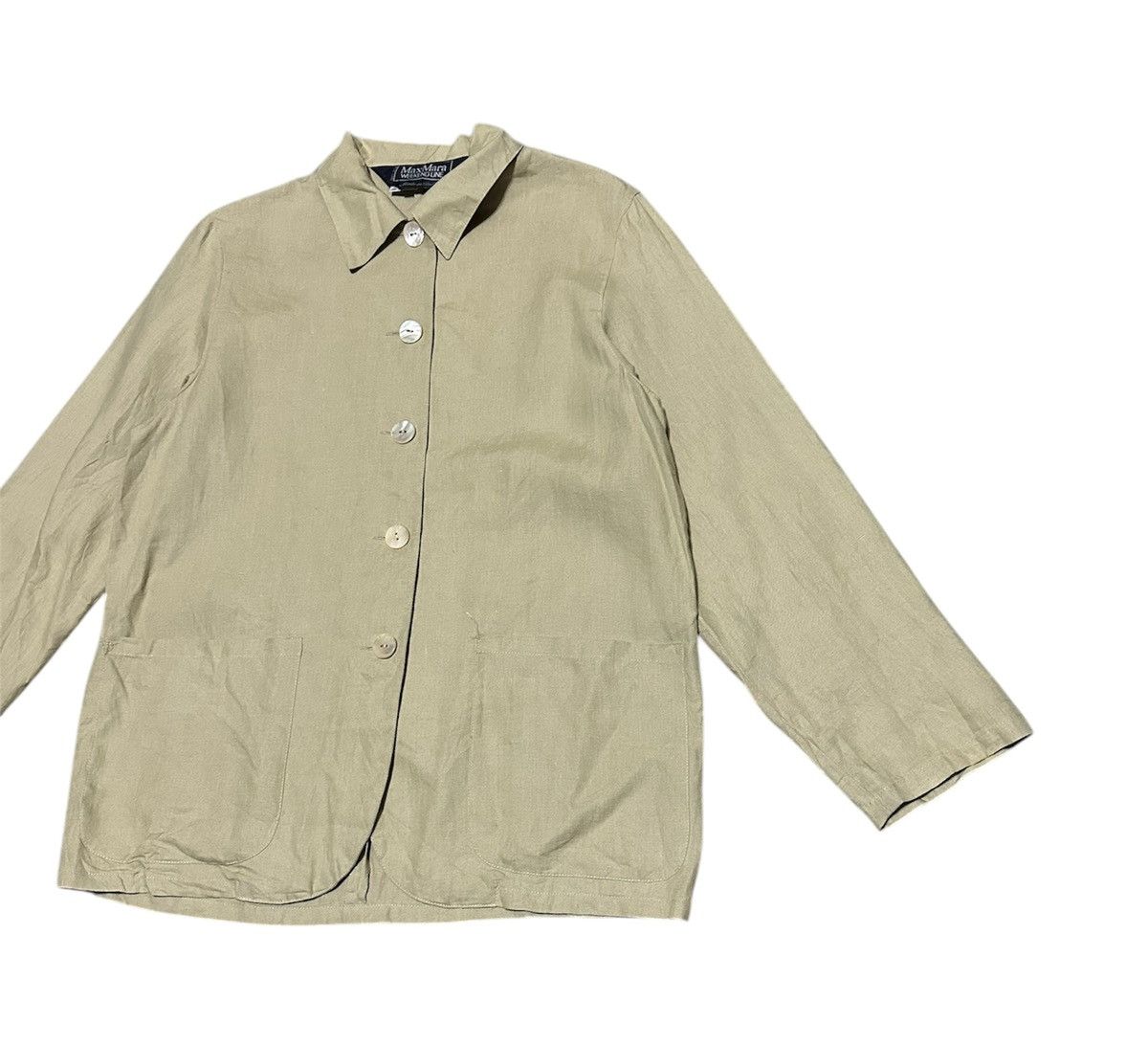 Vintage Vintage Max Mara Chore Shirt Jacket Size US M / EU 48-50 / 2 - 3 Thumbnail