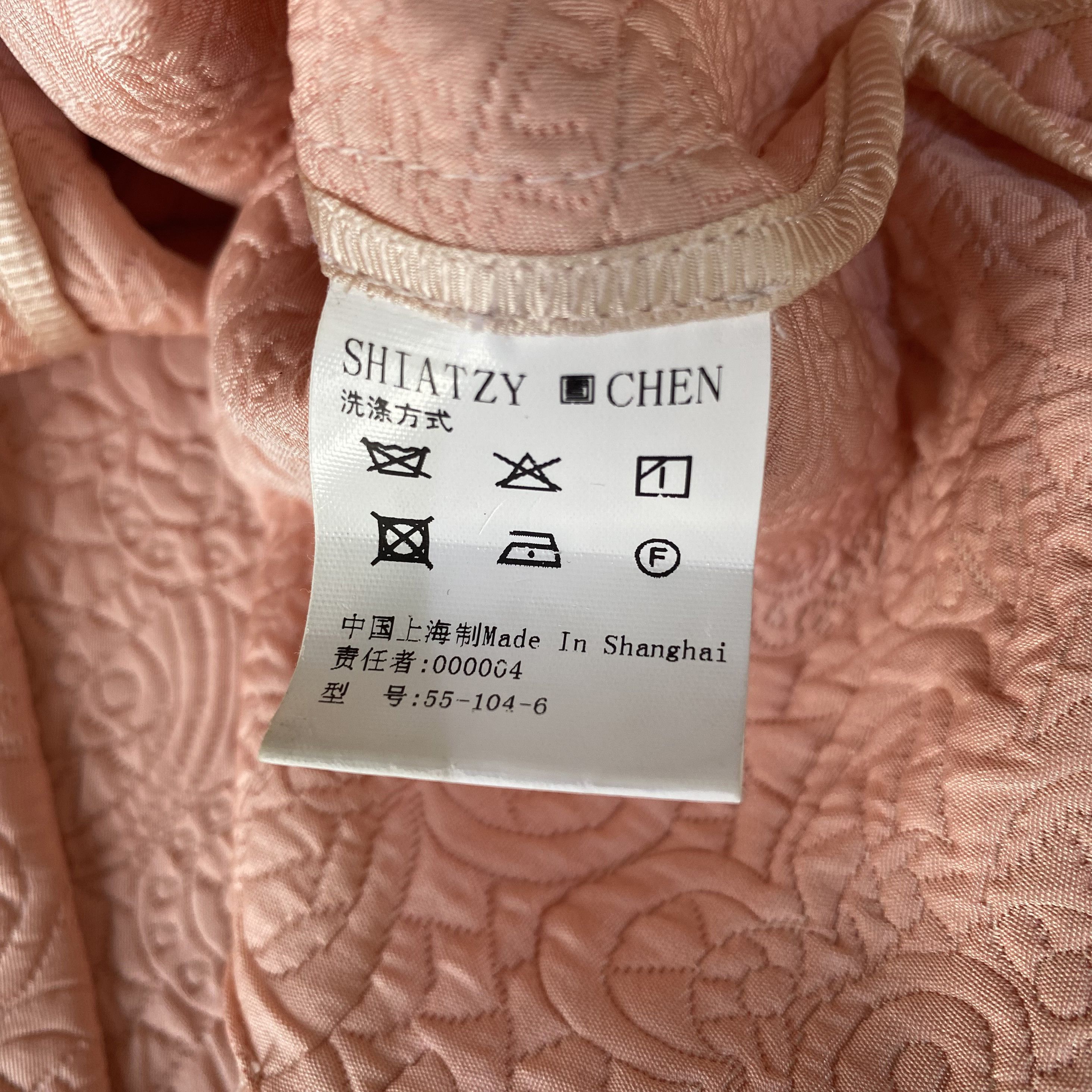Other SHIATZY CHEN Pink Jacquard Lace Trim Jacket Size XS / US 0-2 / IT 36-38 - 10 Thumbnail