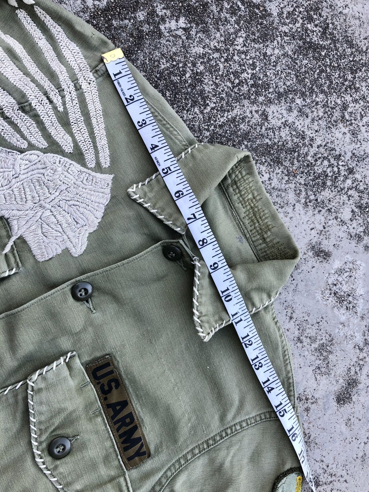 Vintage VINTAGE US ARMY BUTTON UP SHIRT Size US S / EU 44-46 / 1 - 12 Thumbnail